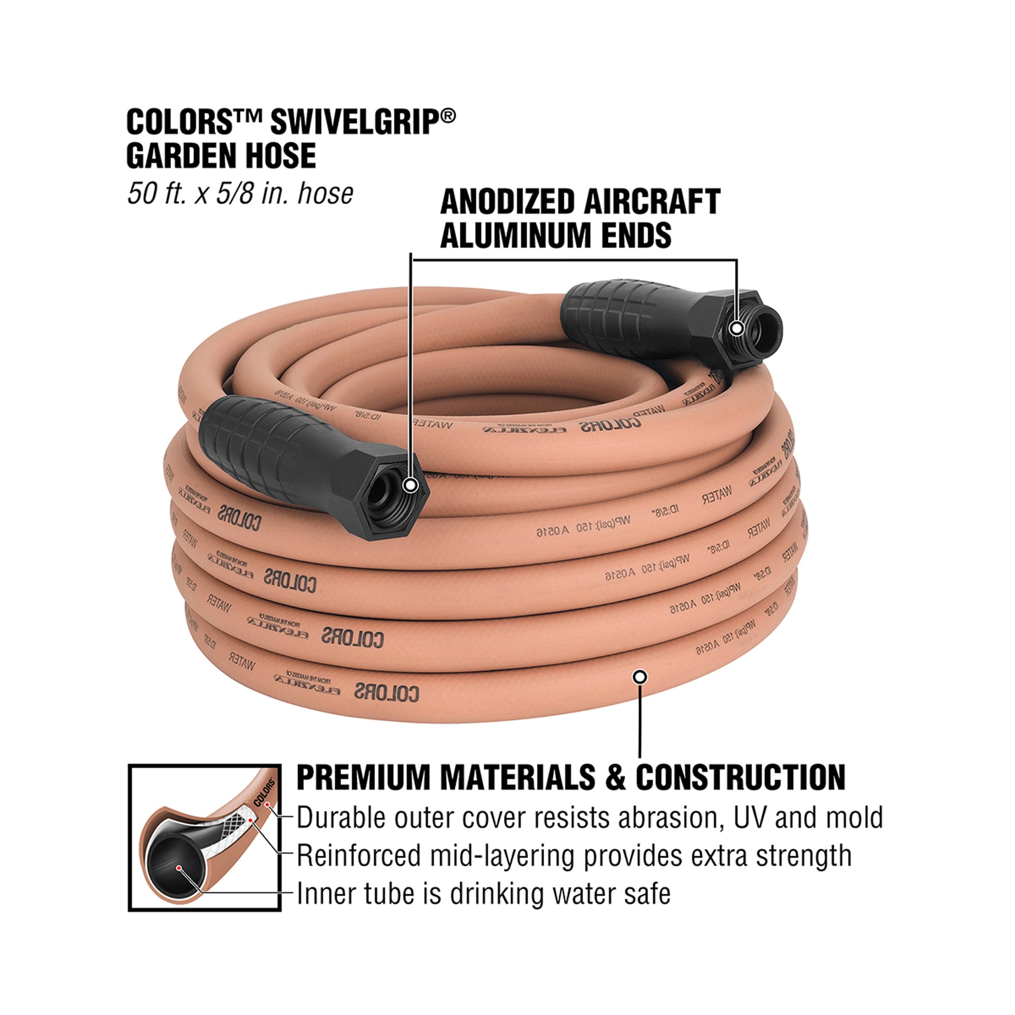 Flexzilla HFZC550TCS-E Water-Hoses - View #2