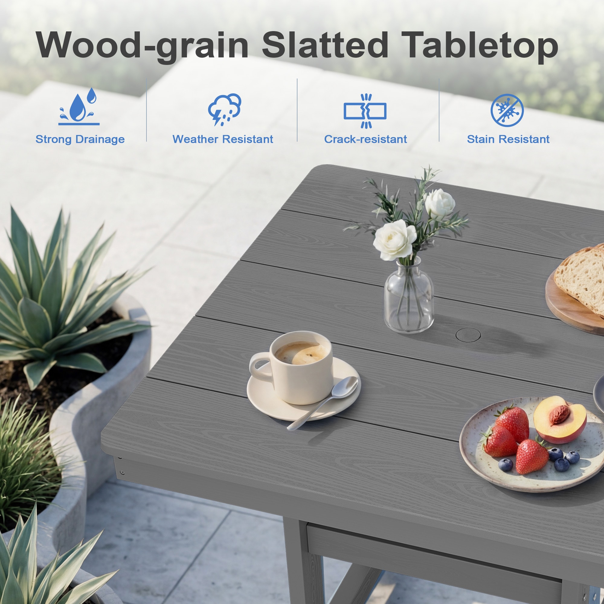 Serwall SW-REBL-DG Patio-Tables - View #7