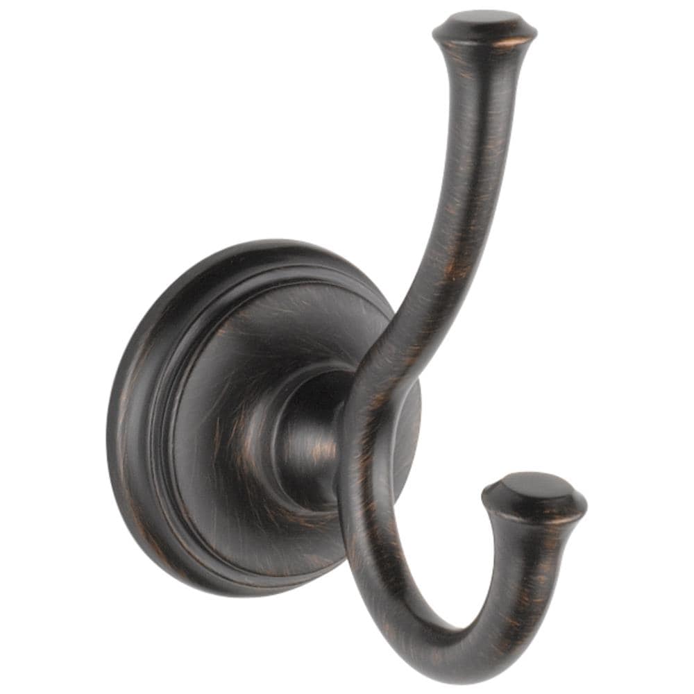 Delta Trinsic Champagne Bronze Single-Hook Wall Mount Towel Hook