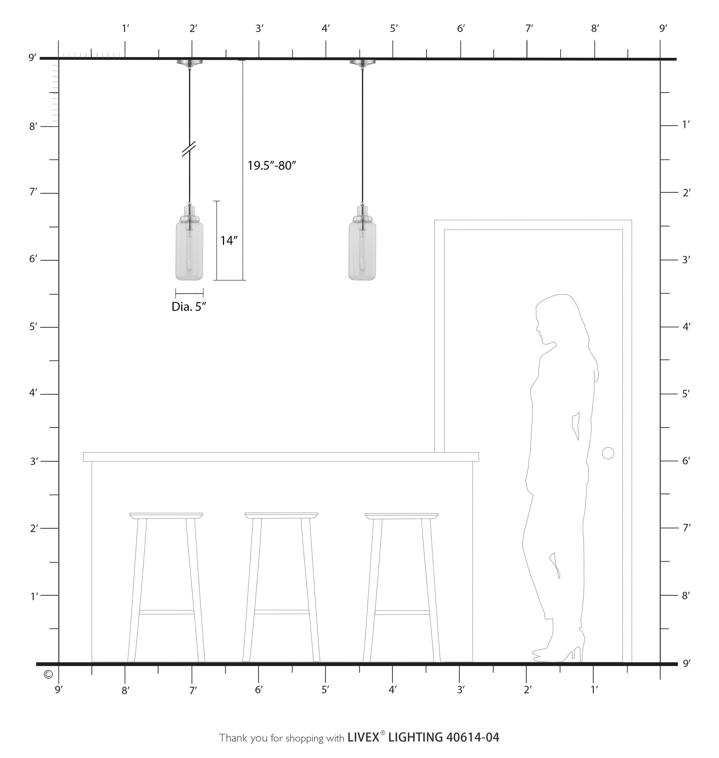 Livex Lighting 40614-04 Pendant-Lights - View #10
