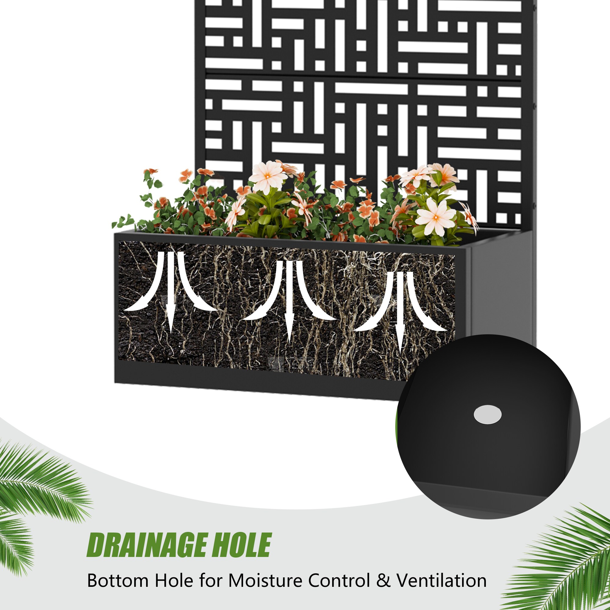 Wooakway LS0606-PB21407 Planter-Window-Box - View #6