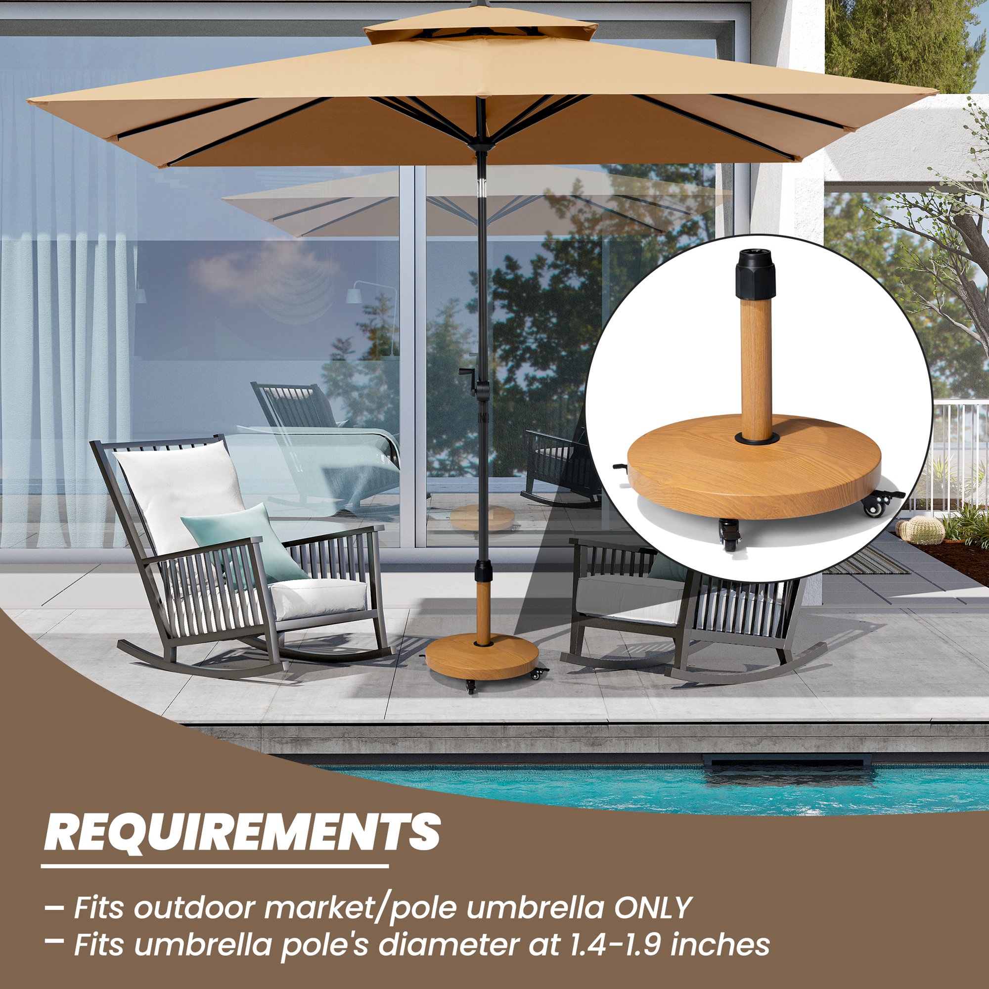 Crestlive Products CL-UB031TEK Umbrella-Bases - View #7