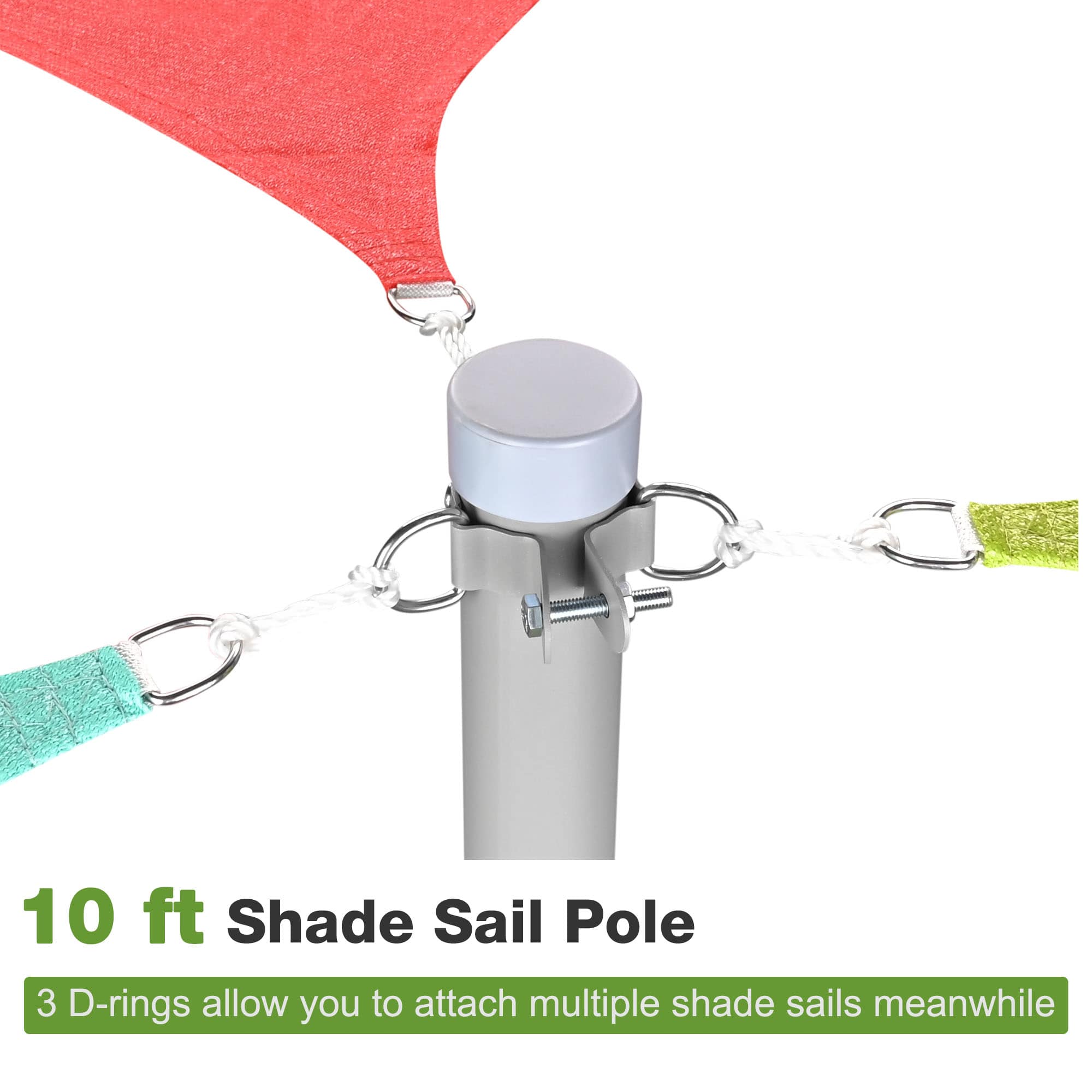 Yescom 07SSSSET012-22-LO Shade-Sail-Fabric-Access - View #5
