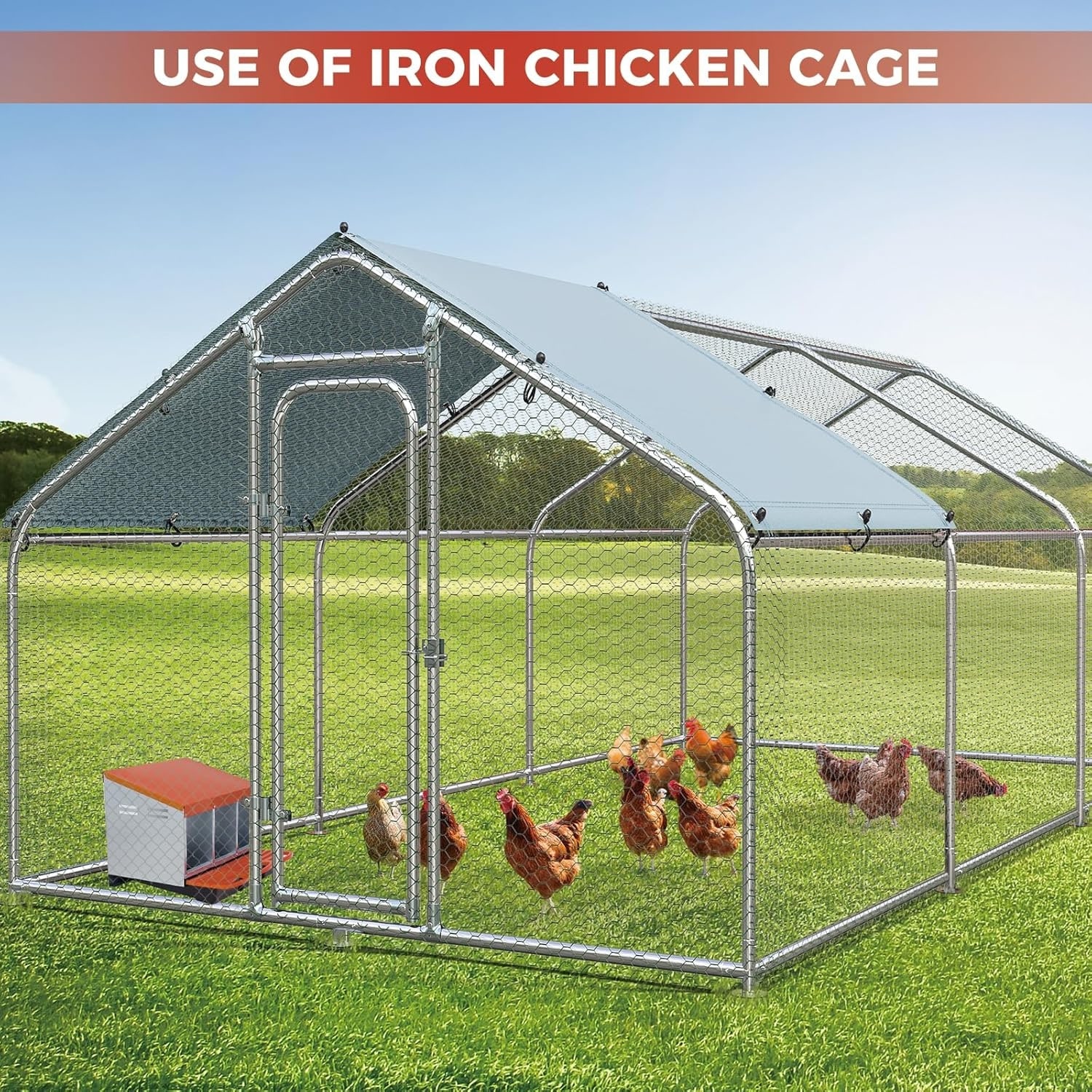 GarveeLife LMYJW-5811 Chicken-Coops-Rabbit-Hutches - View #3