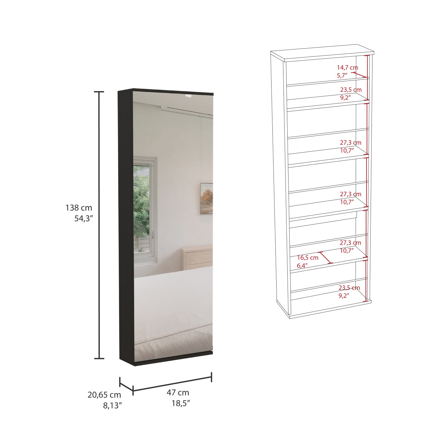 Streamdale Furniture B07091927 Shoe-Racks - View #6
