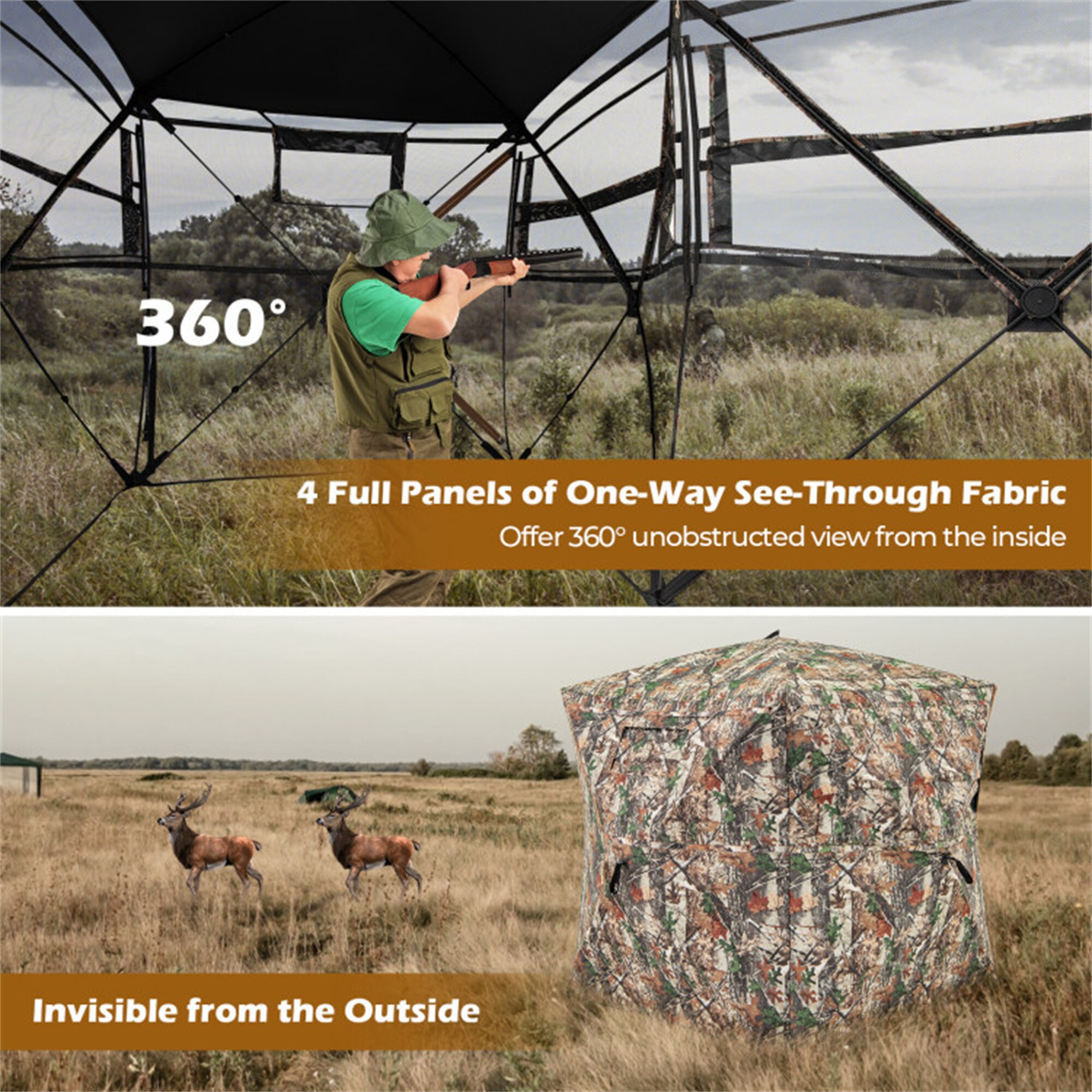 BABOOM BOM-11664BL-CO Hunting-Blinds - View #7