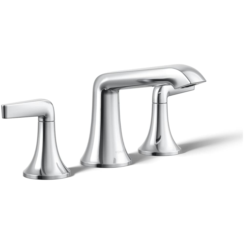KOHLER -  K220204 Tempered 1.2 GPM Widespread Bathroom Faucet with UltraGlide and PopUp Drain Ass...