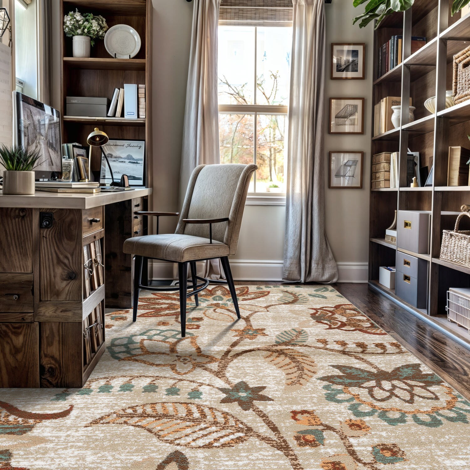 World Rug Gallery WR143BEIGE5X7 rugs - View #6