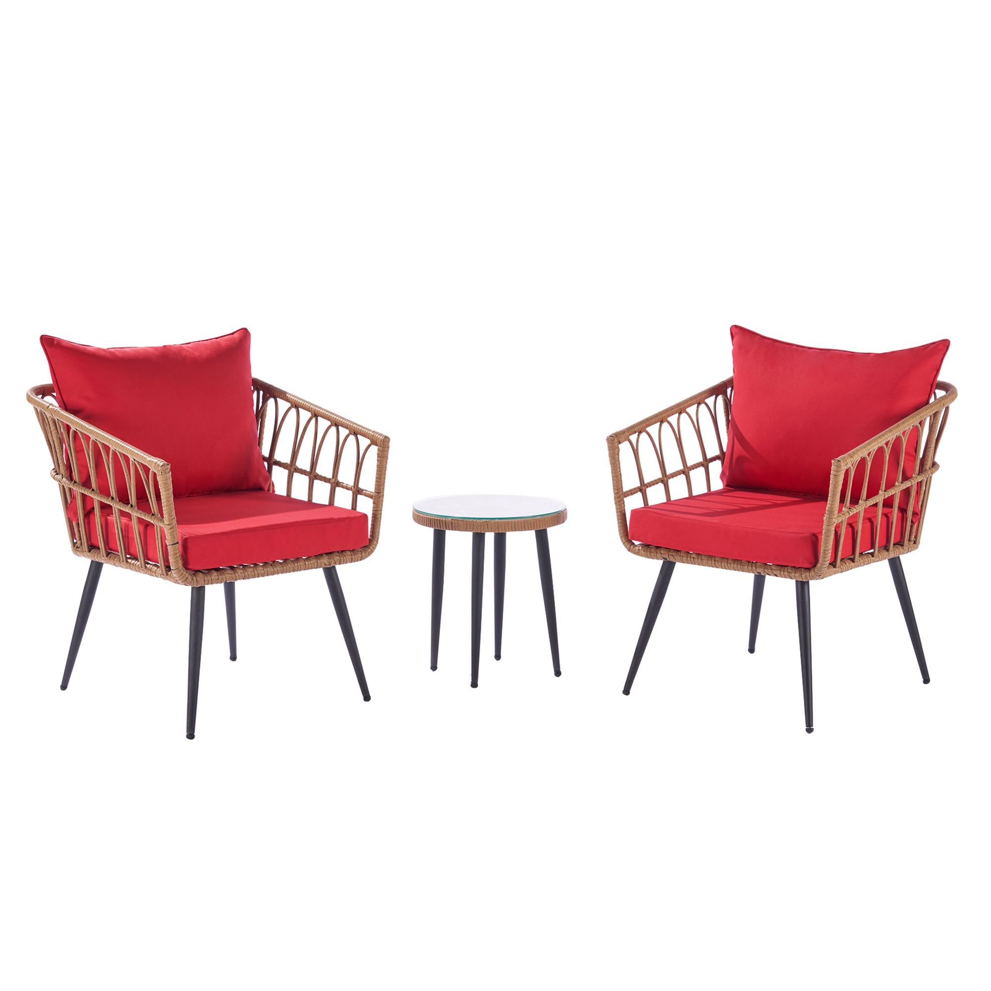 SANSTAR LRS-BS64RD Patio-Conversation-Sets - View #10