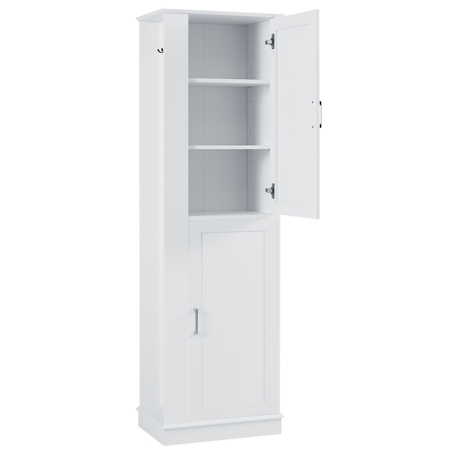 Hrinhom BA05-WHITE Linen-Cabinets - View #10