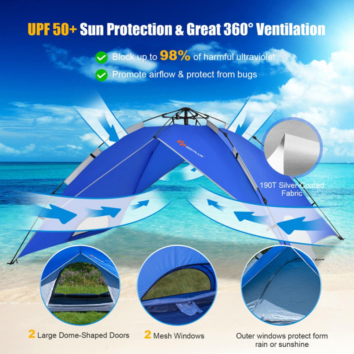 Mondawe MO-GP11624BL tents - View #5