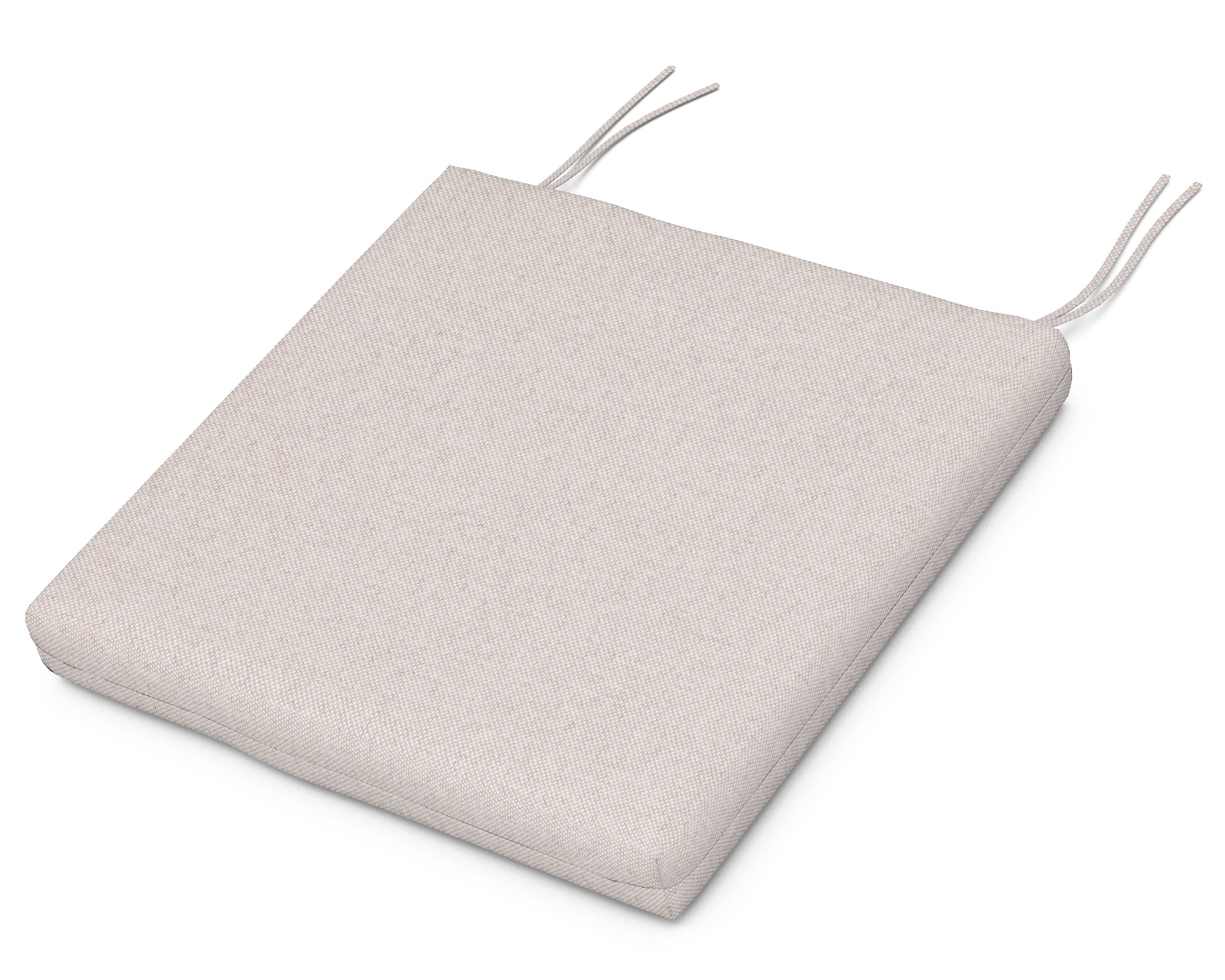 POLYWOOD XPWS0011-145999 Irving 18.5-in x 21-in Dune Burlap Patio chair cushion