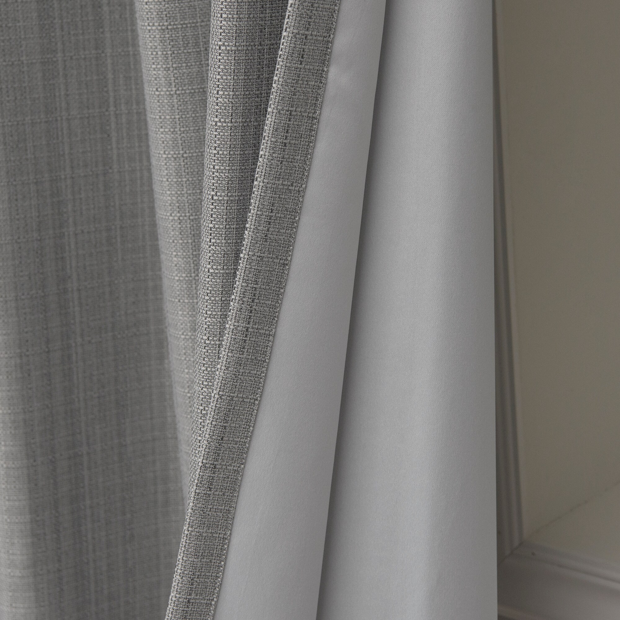 Best Home Fashion JC-07-GS-96-GREY curtains - View #6