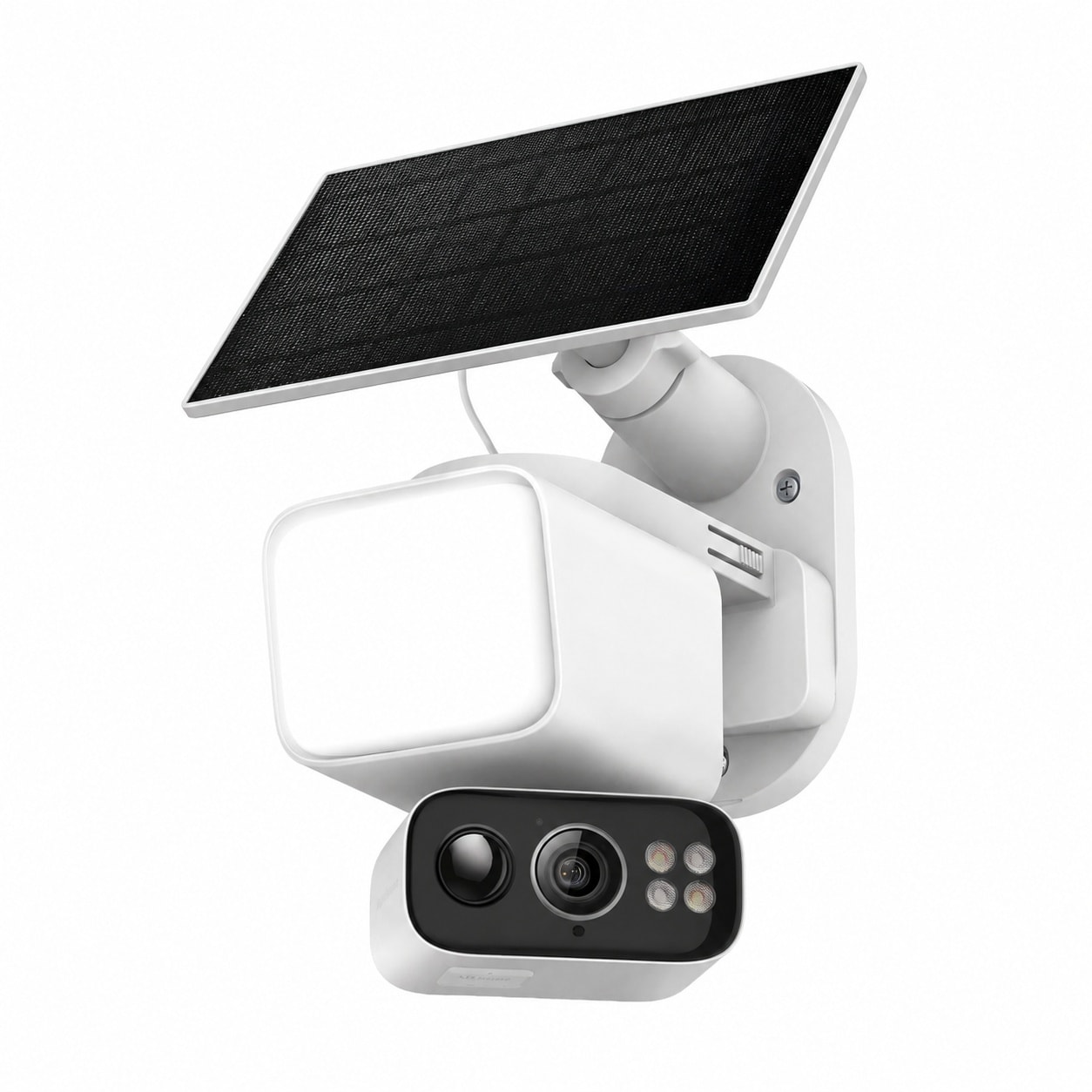 Phyfalip  2K Outdoor Pan Tilt Wireless Floodlight Security Camera with Solar Power and 360 Degree View durable home and garden accessory designed