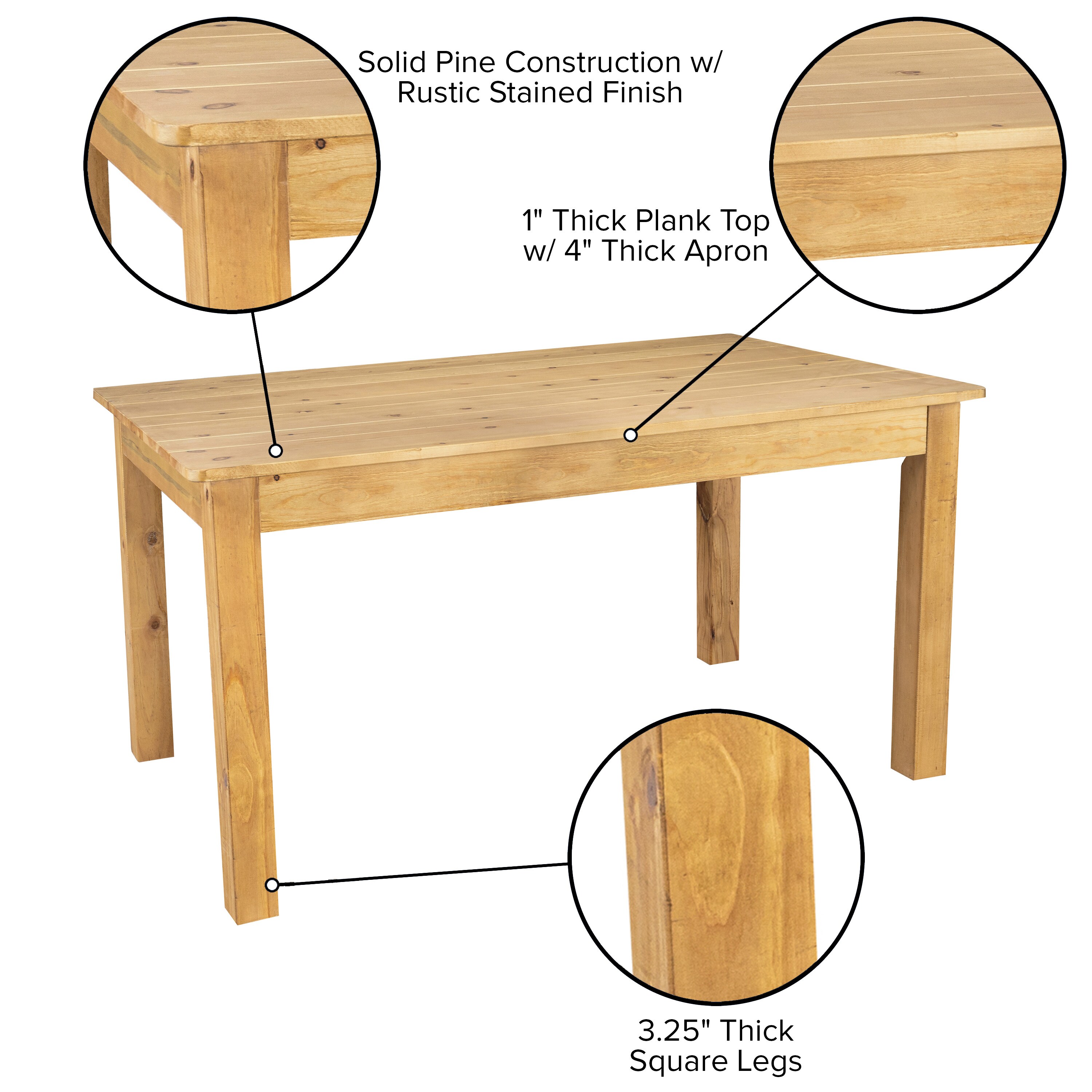 Merrick Lane 840196342153 Dining-Tables - View #4