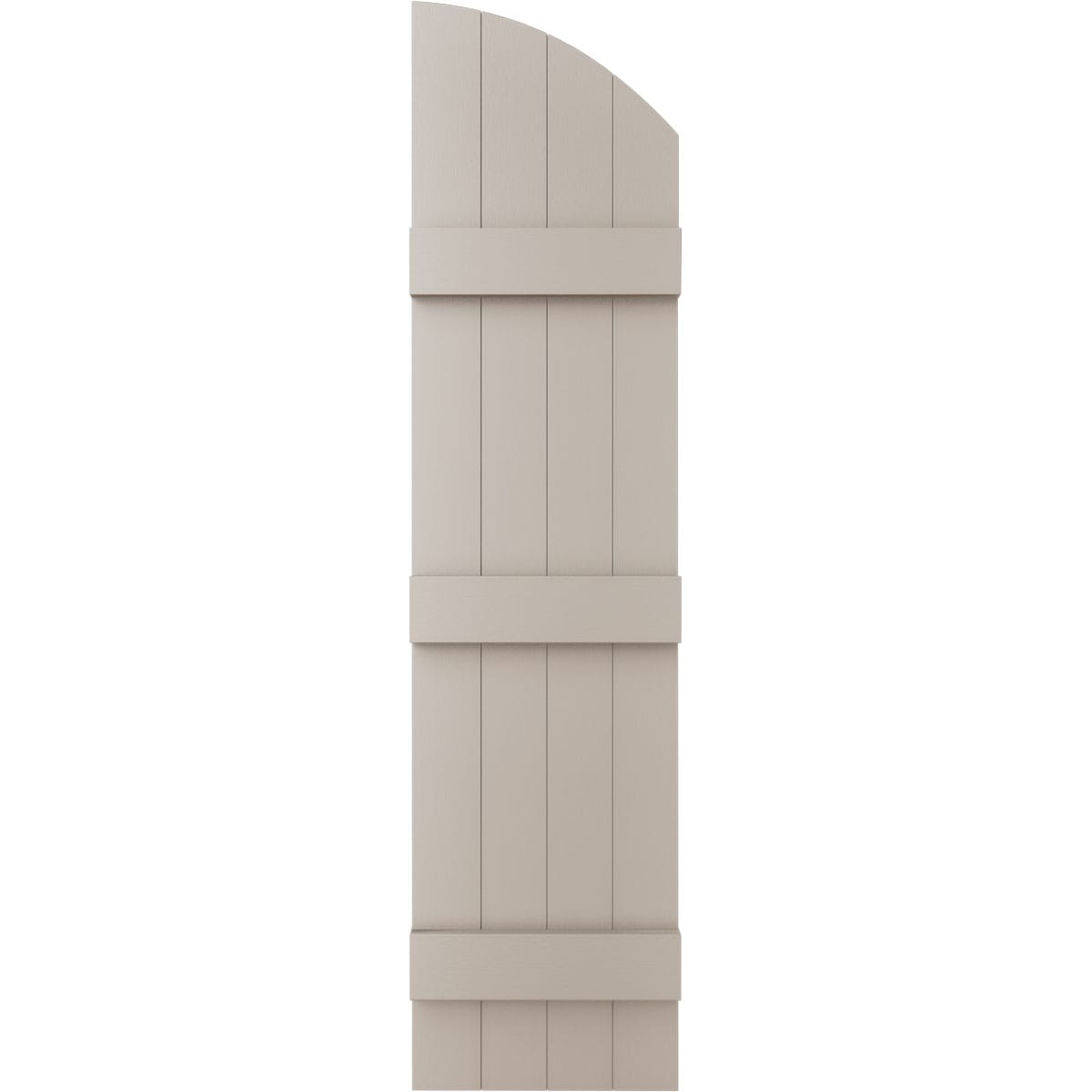 Ekena Millwork LJ6S14X09400CL 14-in W x 94-in H Clay Board and batten Exterior Shutters ( 2 -Pack )