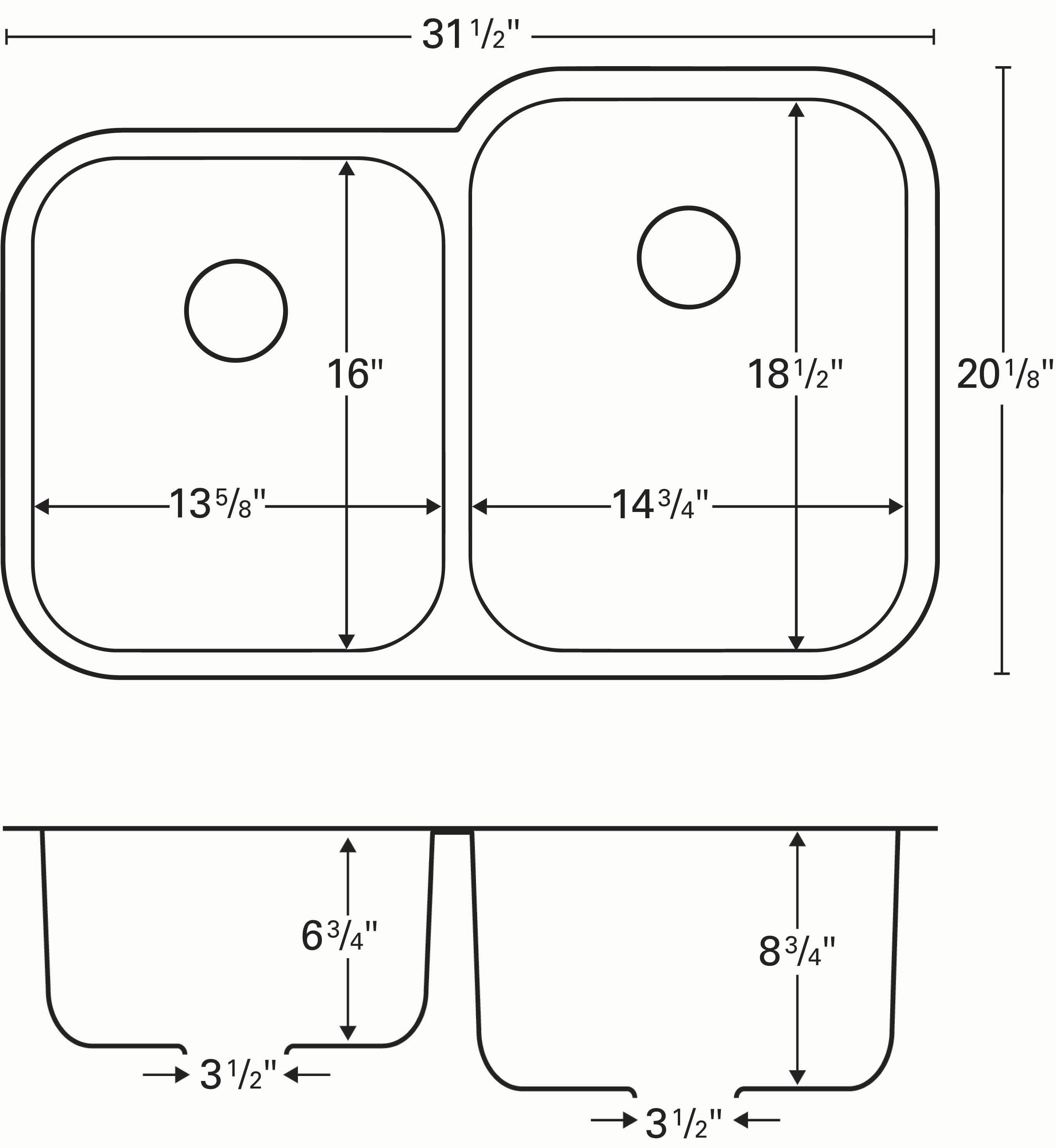 Karran U-6040L Kitchen-Sinks - View #3