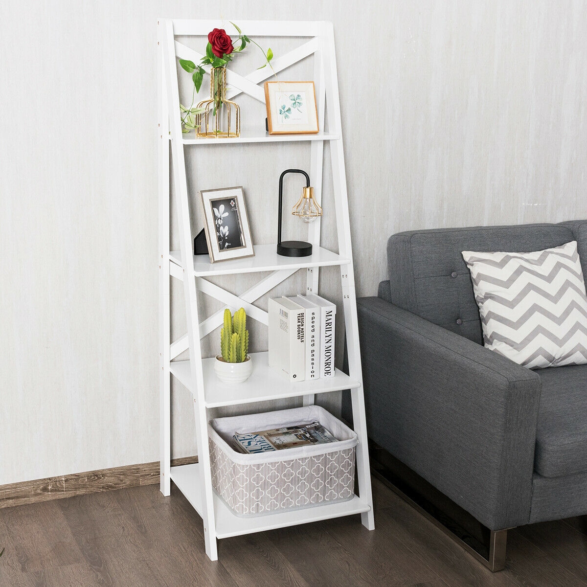 Slickblue D-CO-HW69066WH bookcases - View #8