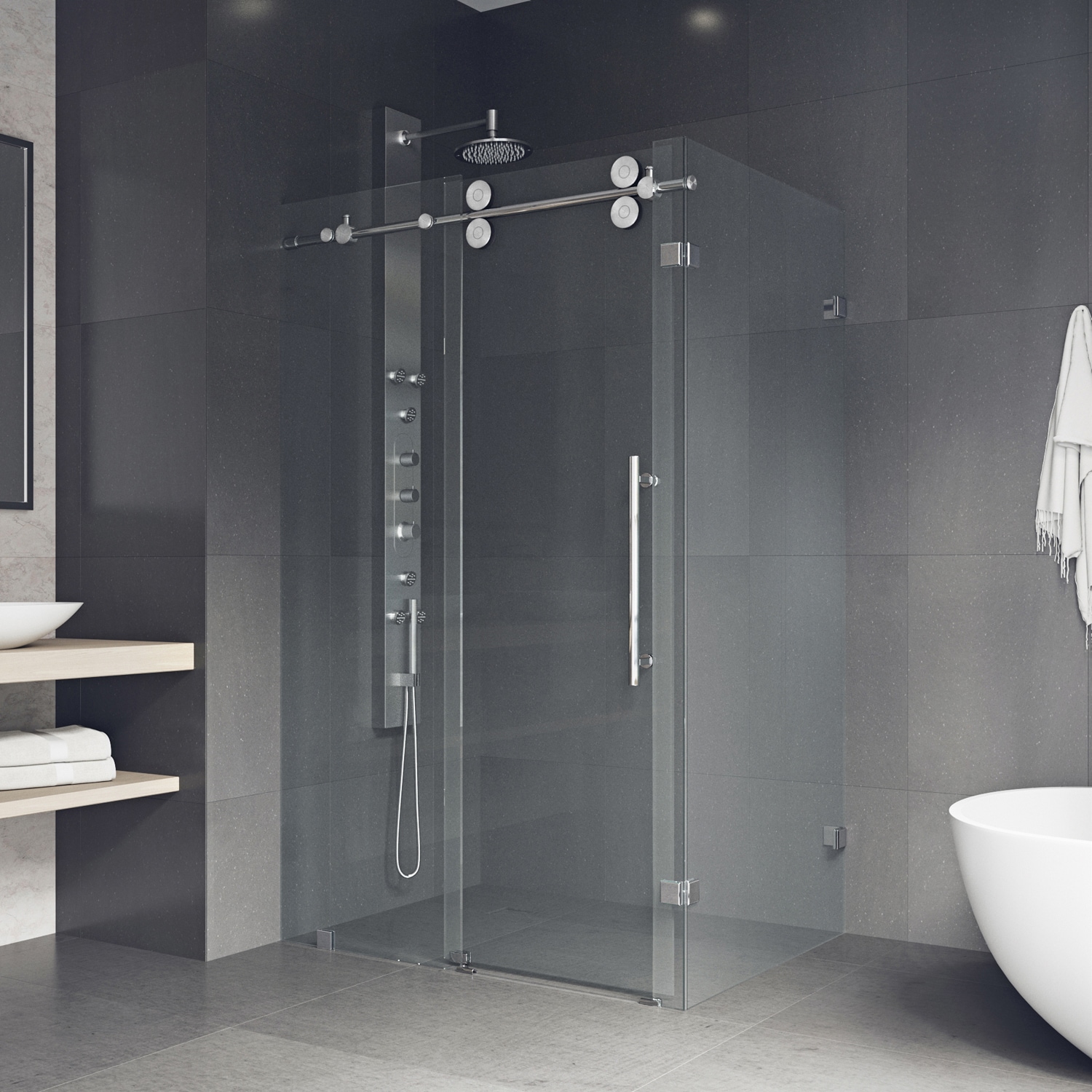 VIGO VG6051CHCL48 Shower-Doors - View #7