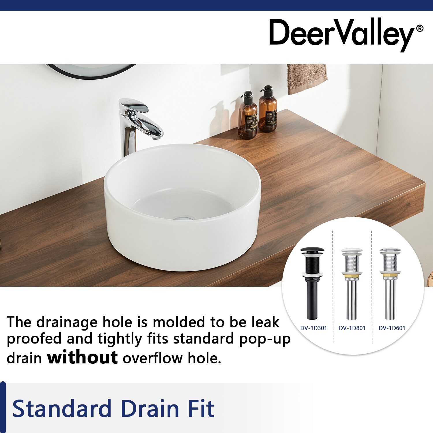 DeerValley DV-1V063 Bath-Sink - View #4