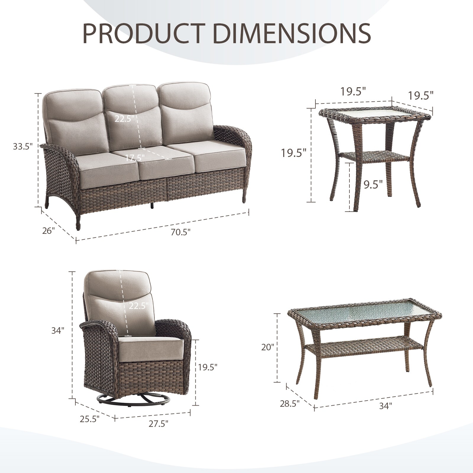 Rilyson FSGYY112826 Patio-Conversation-Sets - View #11