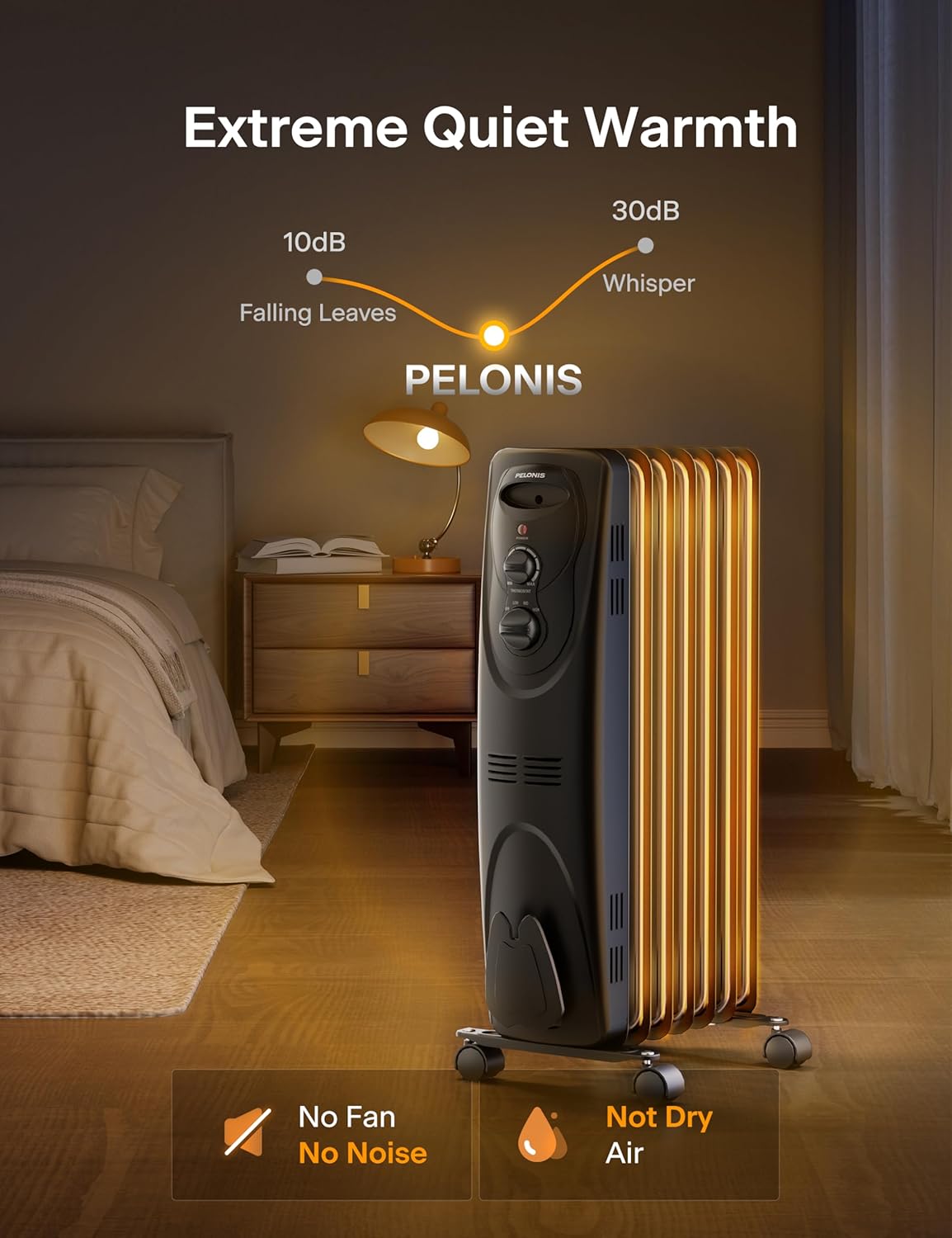 PELONIS PHO15A2AGB Portable-Electric-Heat - View #3