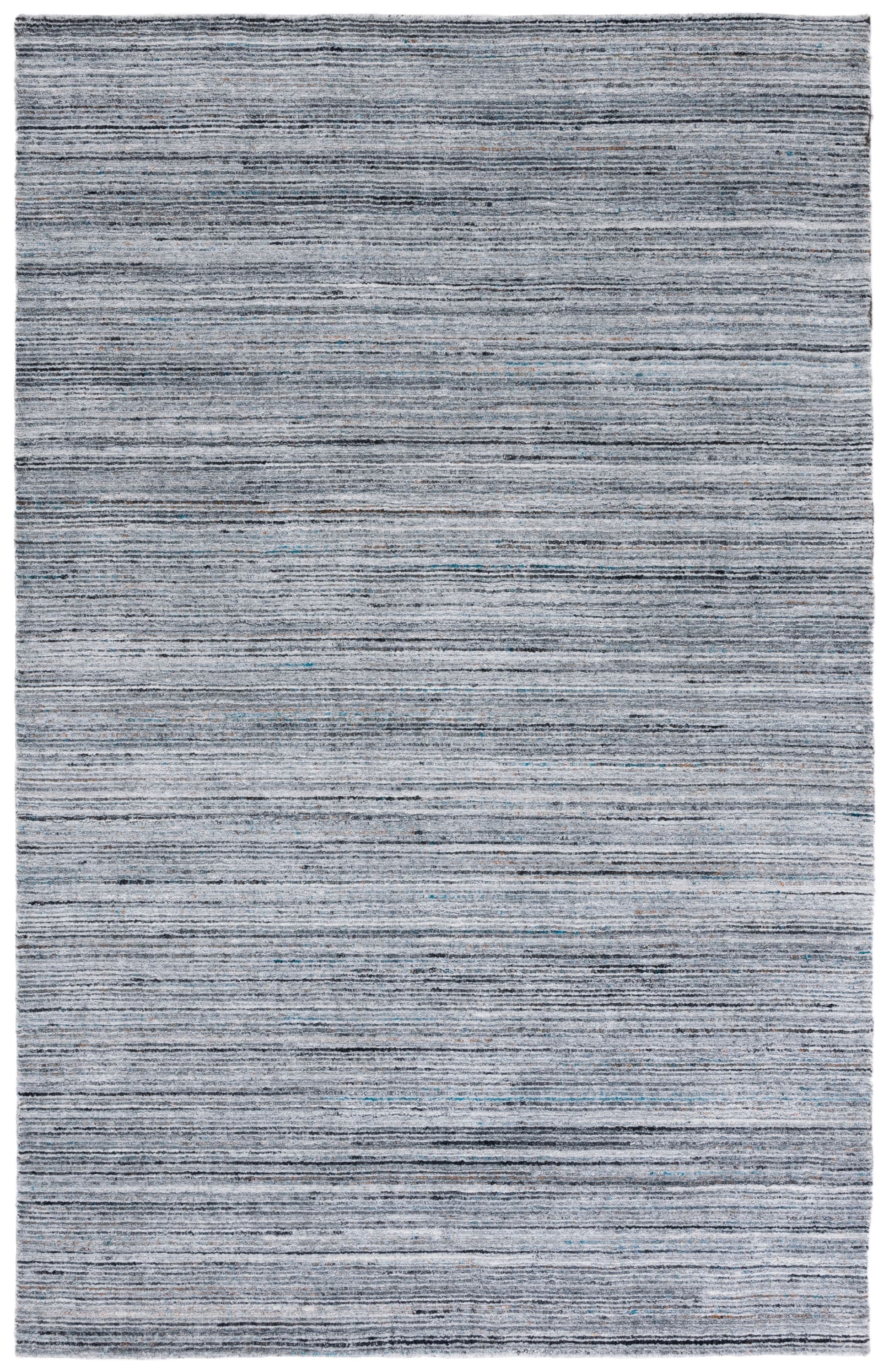 Safavieh Mirage Alexie 5 X 8 Dark Gray Indoor Stripe Farmhouse/Cottage ...