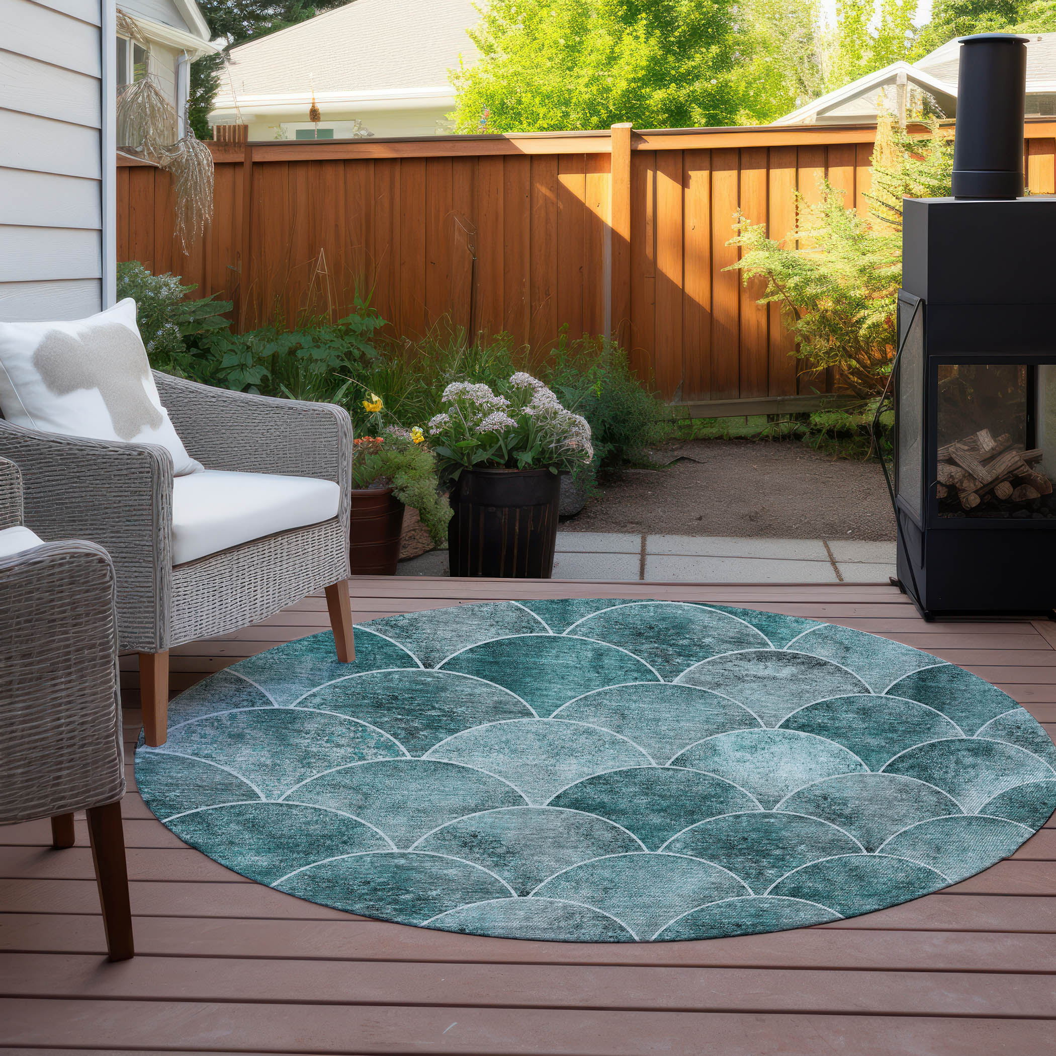 Addison Rugs ACN594TE8RO rugs - View #7