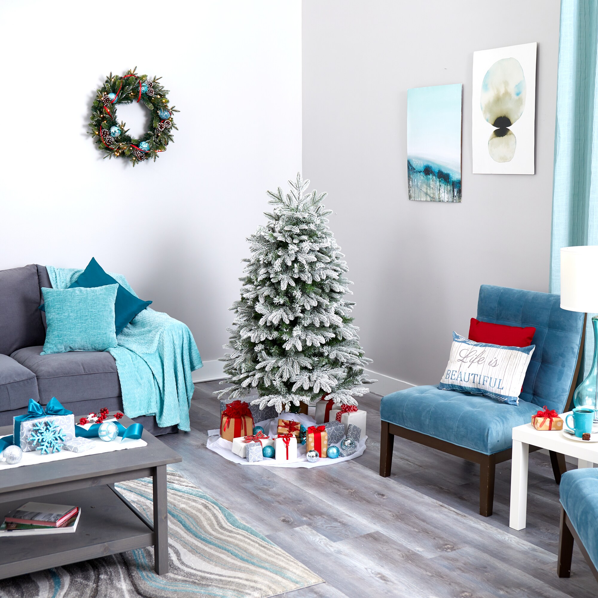 Nearly Natural T1574 Artificial-Christmas-Trees - View #9