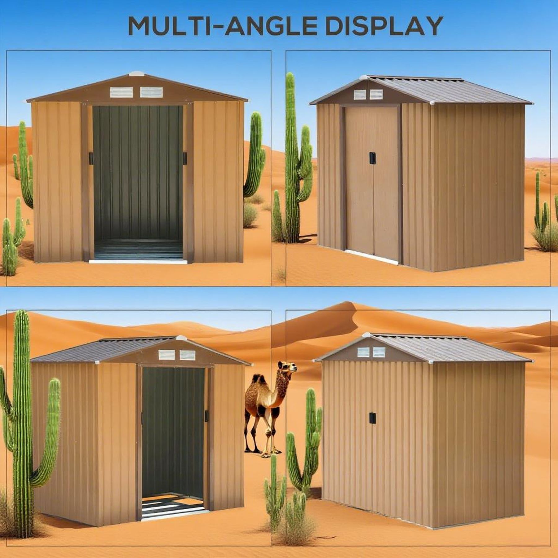 Blisstyle F0PVMFOILN Metal-Storage-Buildings-Sheds - View #4