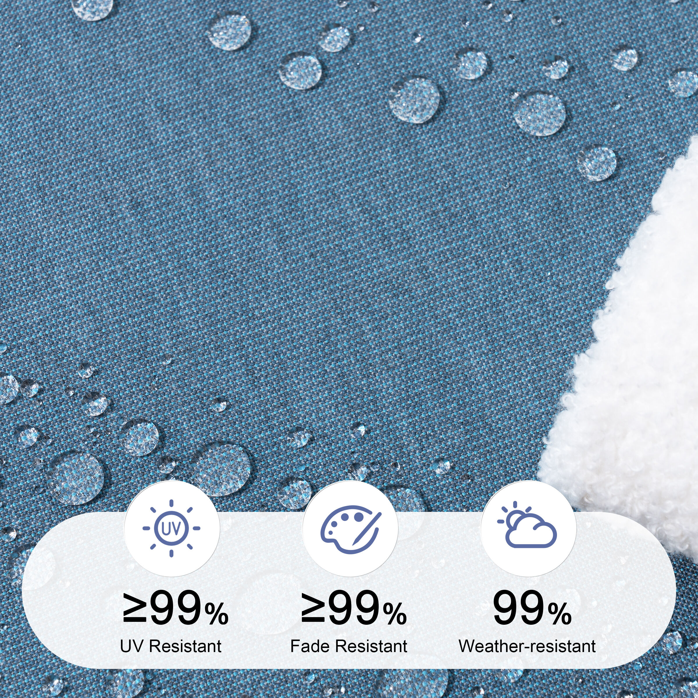 Crestlive Products CL-CU001SDM-2 Patio-Furniture-Cushions - View #7