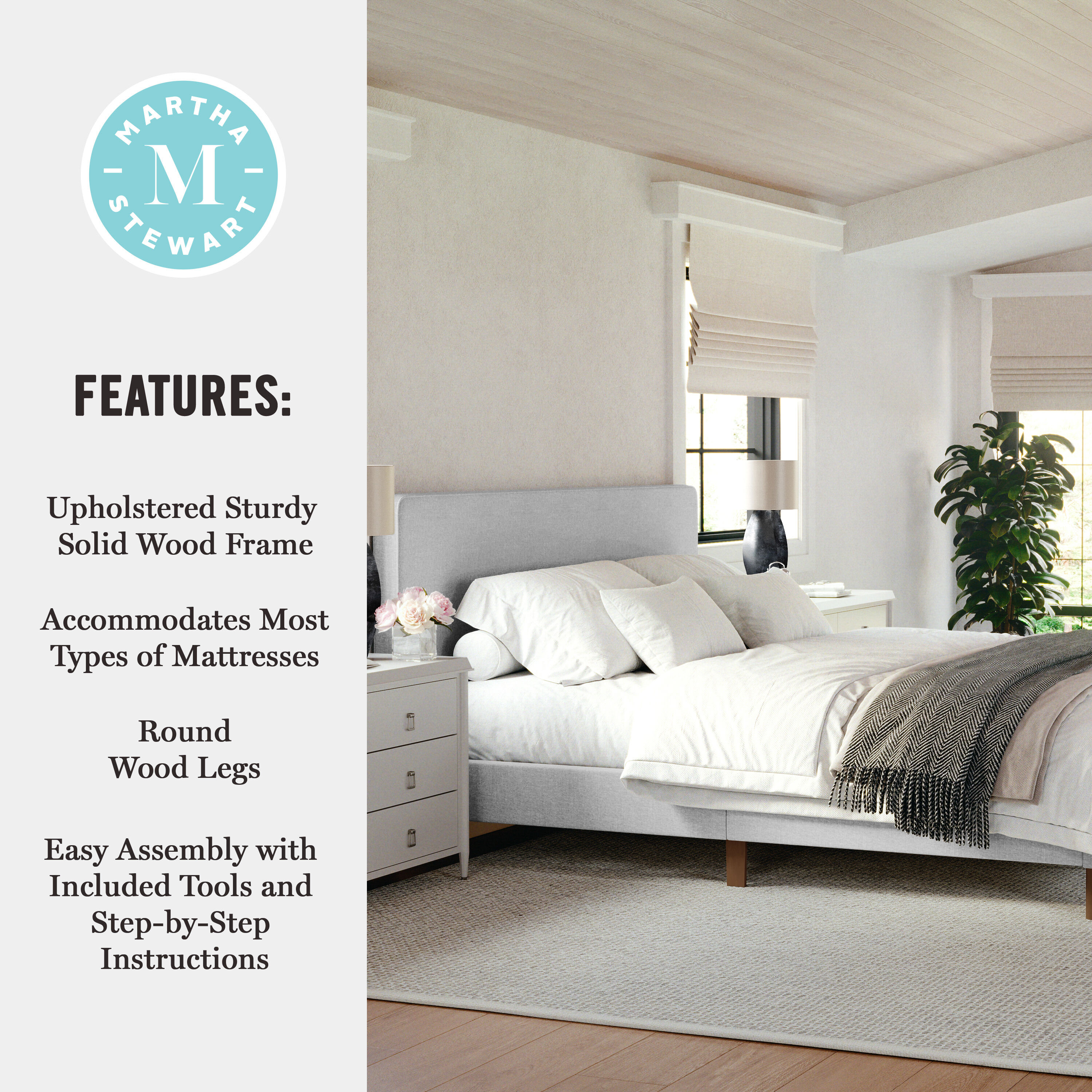Martha Stewart 196861066825 beds - View #4