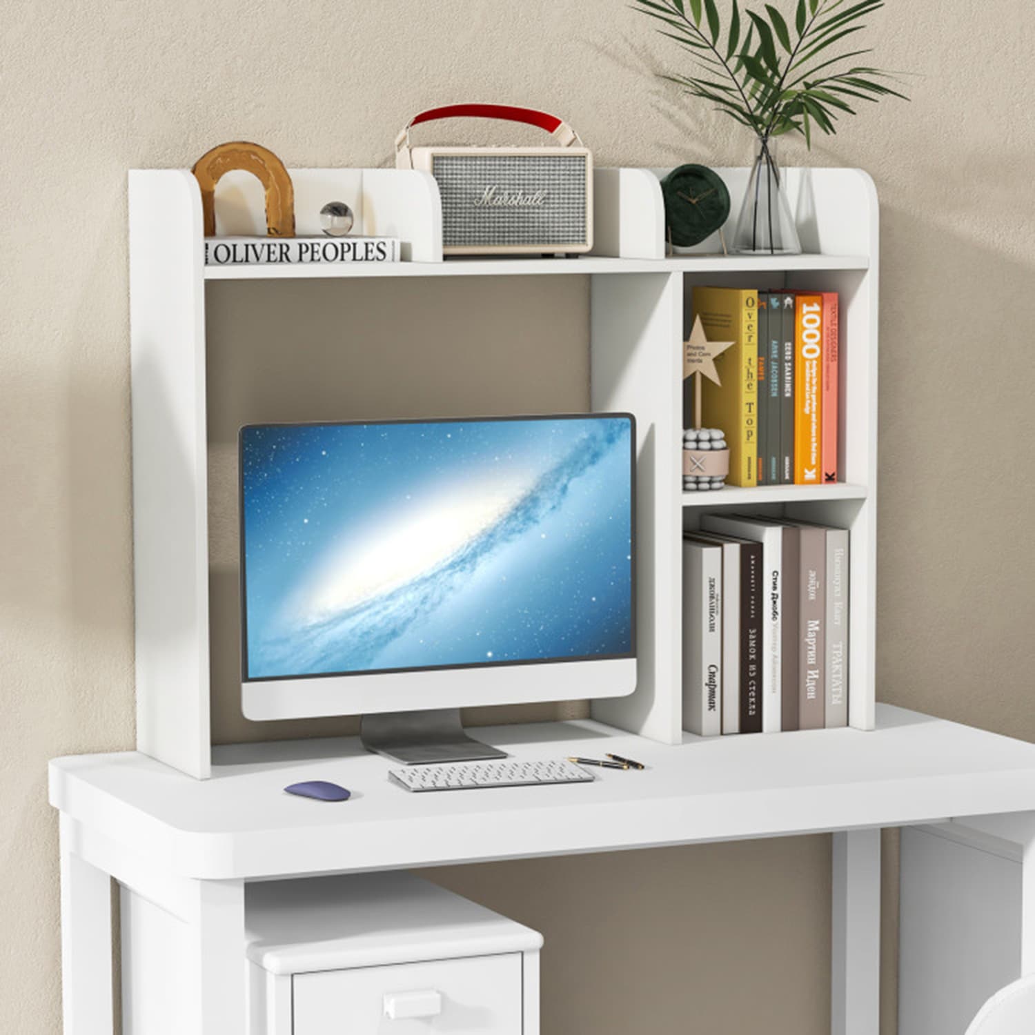 Mondawe MO-CB10471WH bookcases - View #2