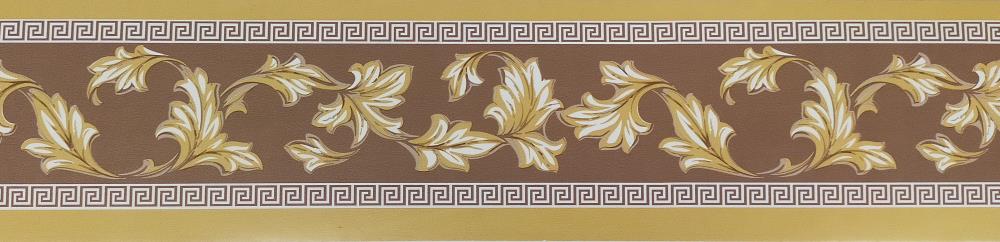 Dundee Deco 4in Mustard Yellow Green SelfAdhesive Wallpaper Border in the Wallpaper  Borders department at Lowescom
