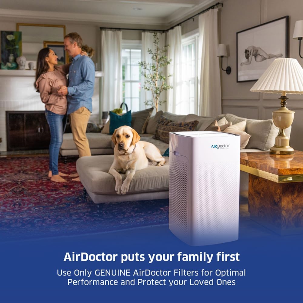 AirDoctor Universal Carbon Gas Trap VOC Filter with Pre-Filter, 2 Pack
