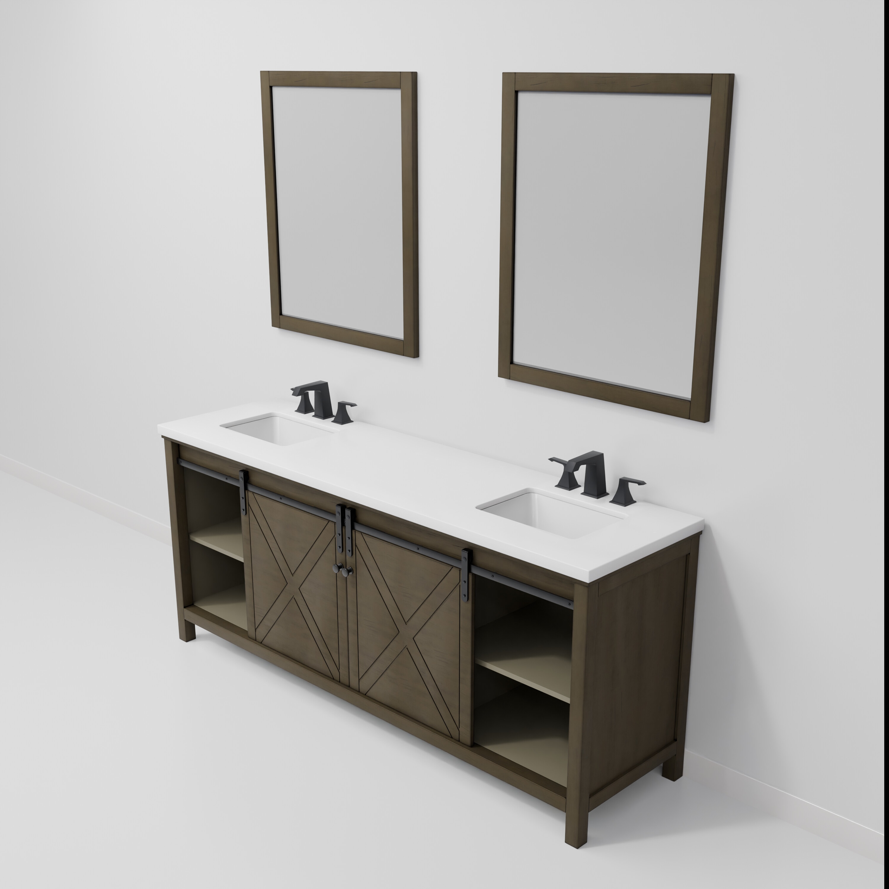 Lexora LM342280DKCSM30F Bath-Vanity-Combo - View #8