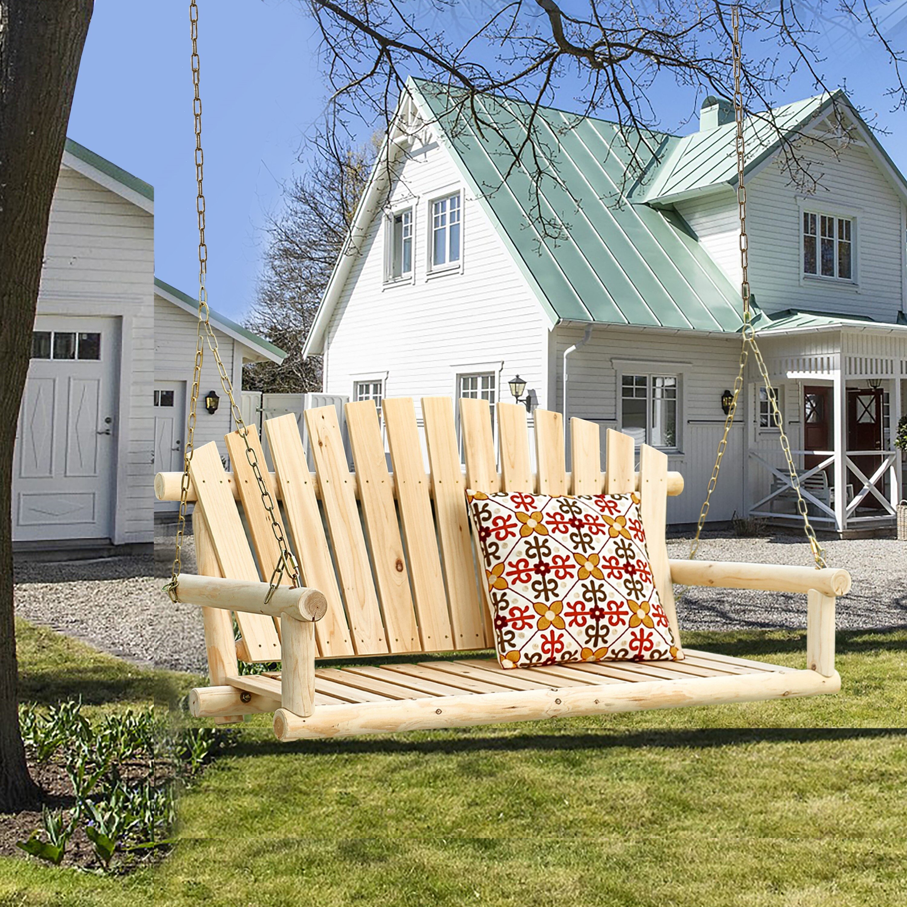 Farmhouse best sale porch glider