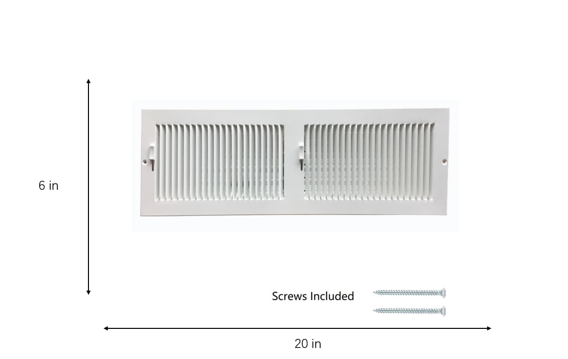 RELIABILT 5122006WH Sidewall-Ceiling-Registers - View #2