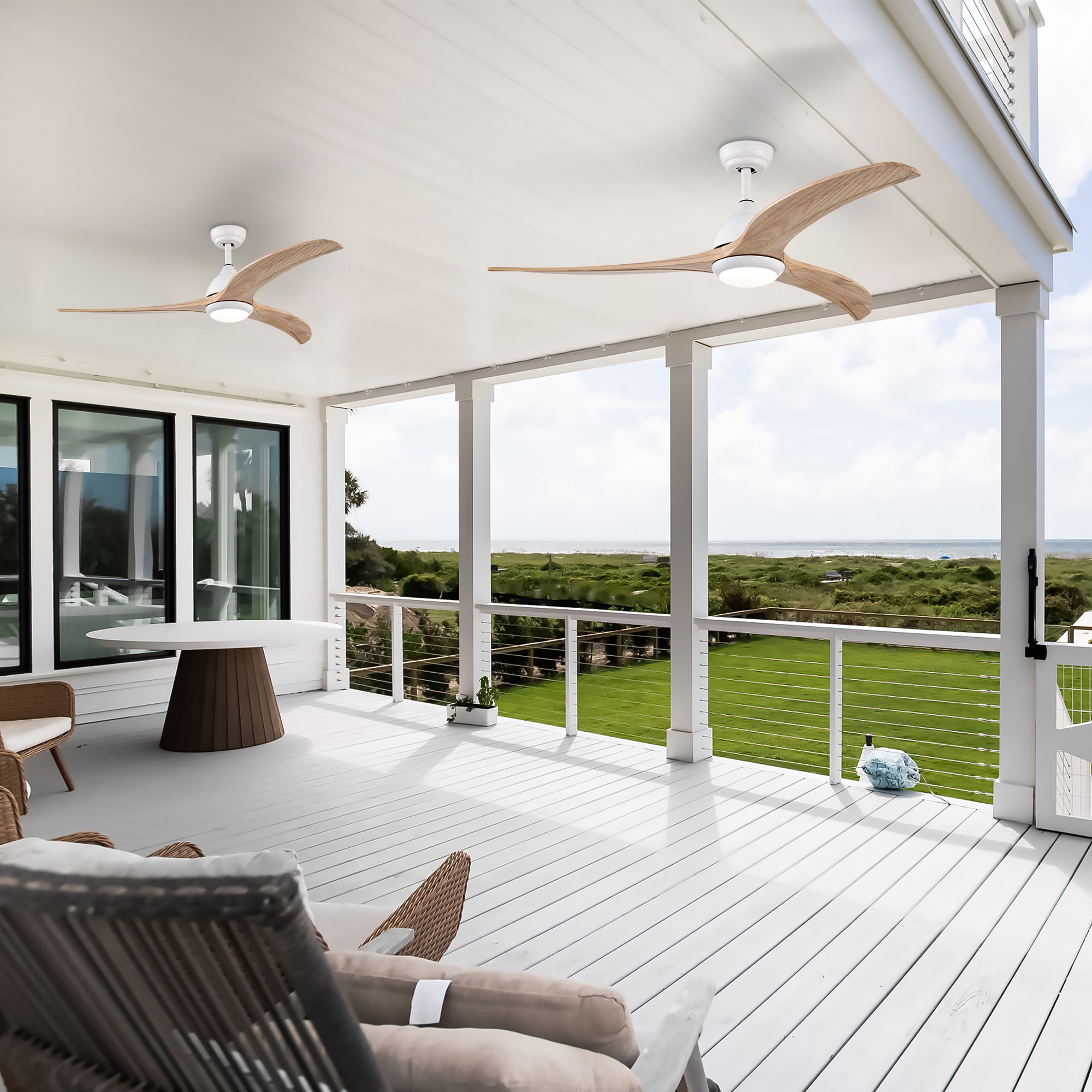 SINOFURN SYB570115WT Ceiling-Fans - View #2