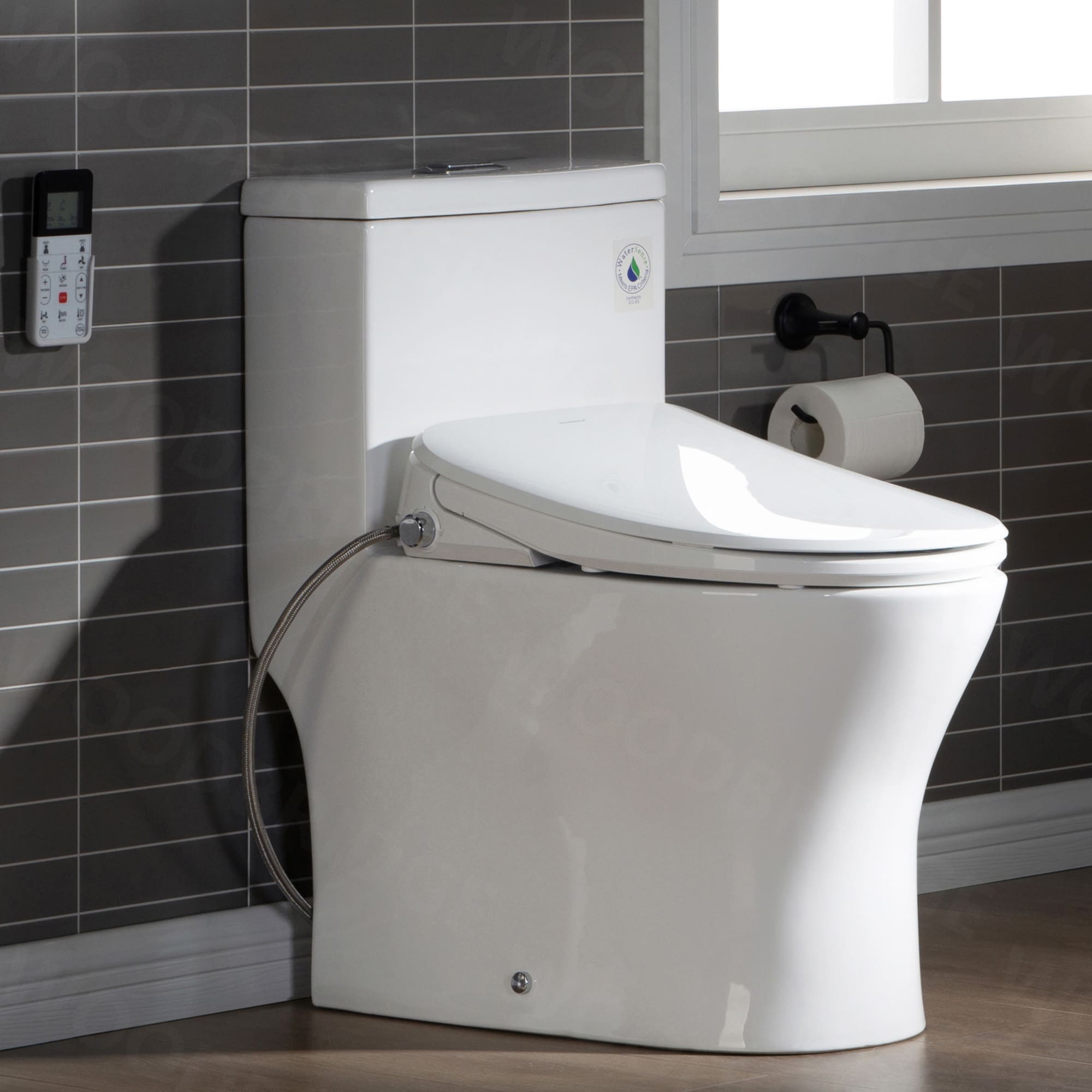 5 Colors Intelligent Toilet Seat Elongated Electric Bidet Cover Smart Bidet WC 