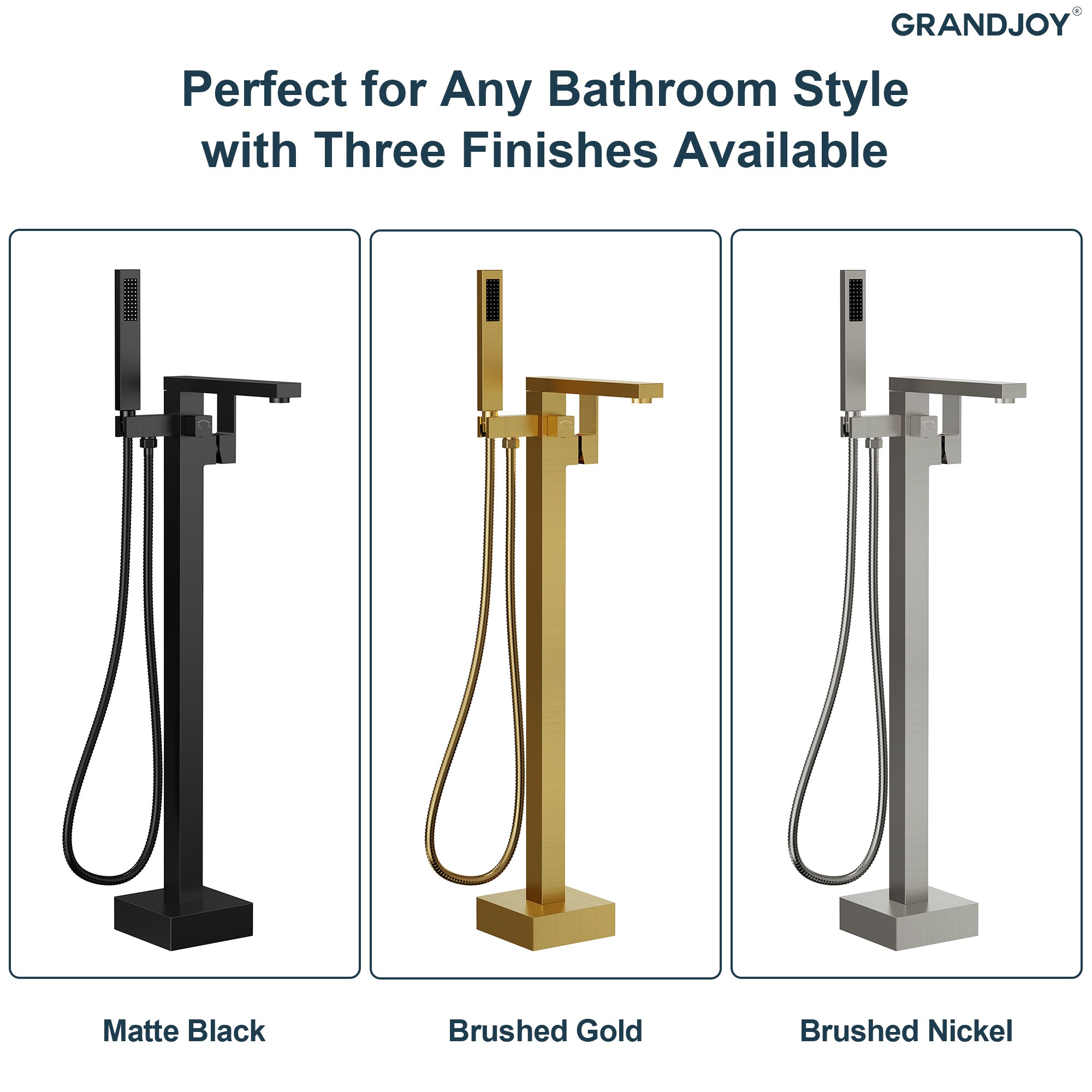 GRANDJOY SGF10GJ-94BL Roman-Tub-Faucets - View #13