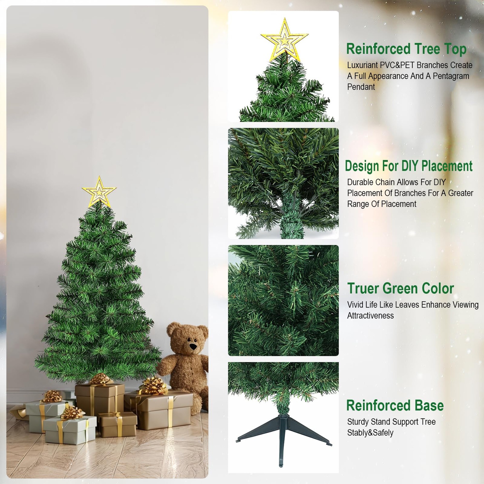 Numhew NHBEN539613 Artificial-Christmas-Trees - View #4