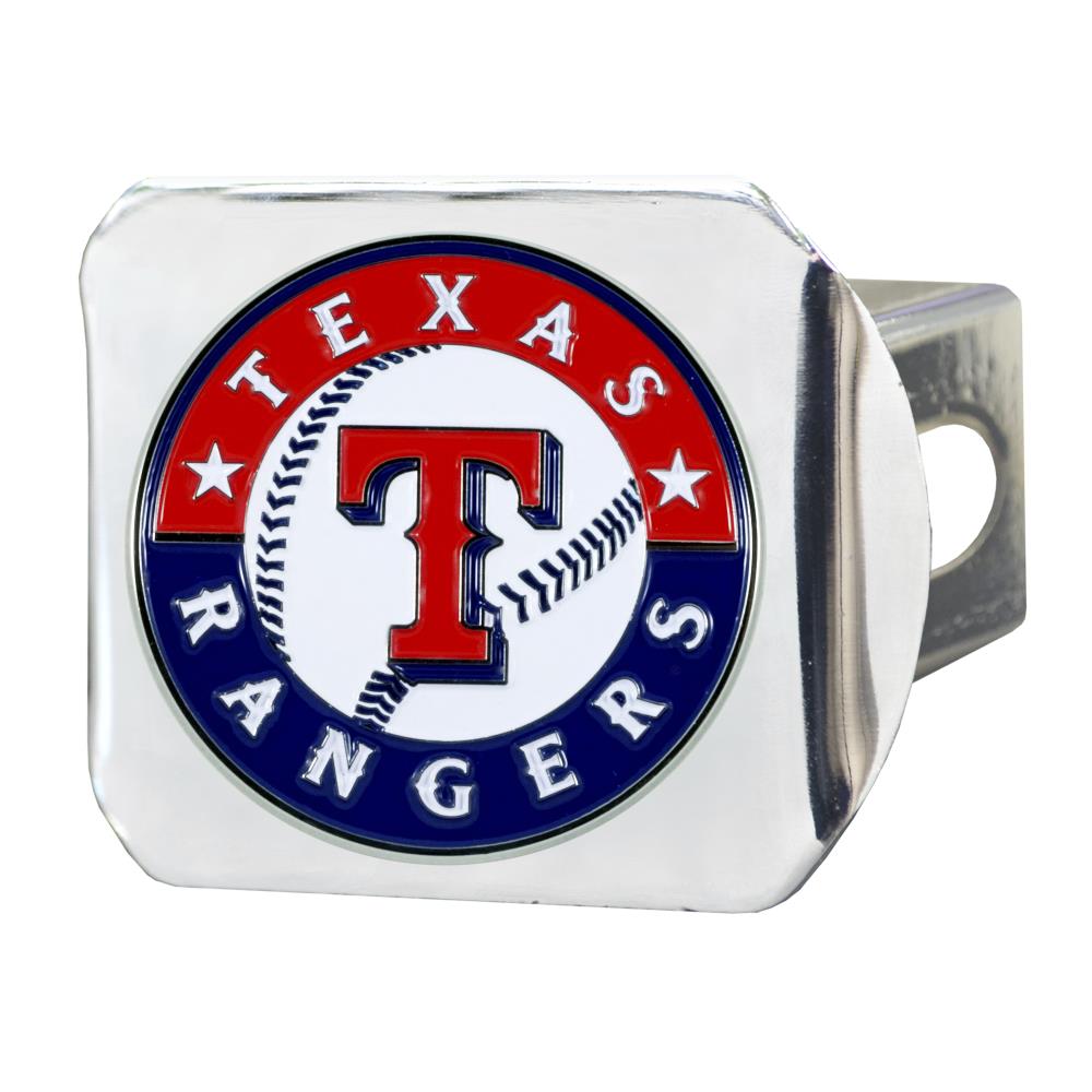 FANMATS Texas Rangers MLB Chrome Emblem Metal Emblem at