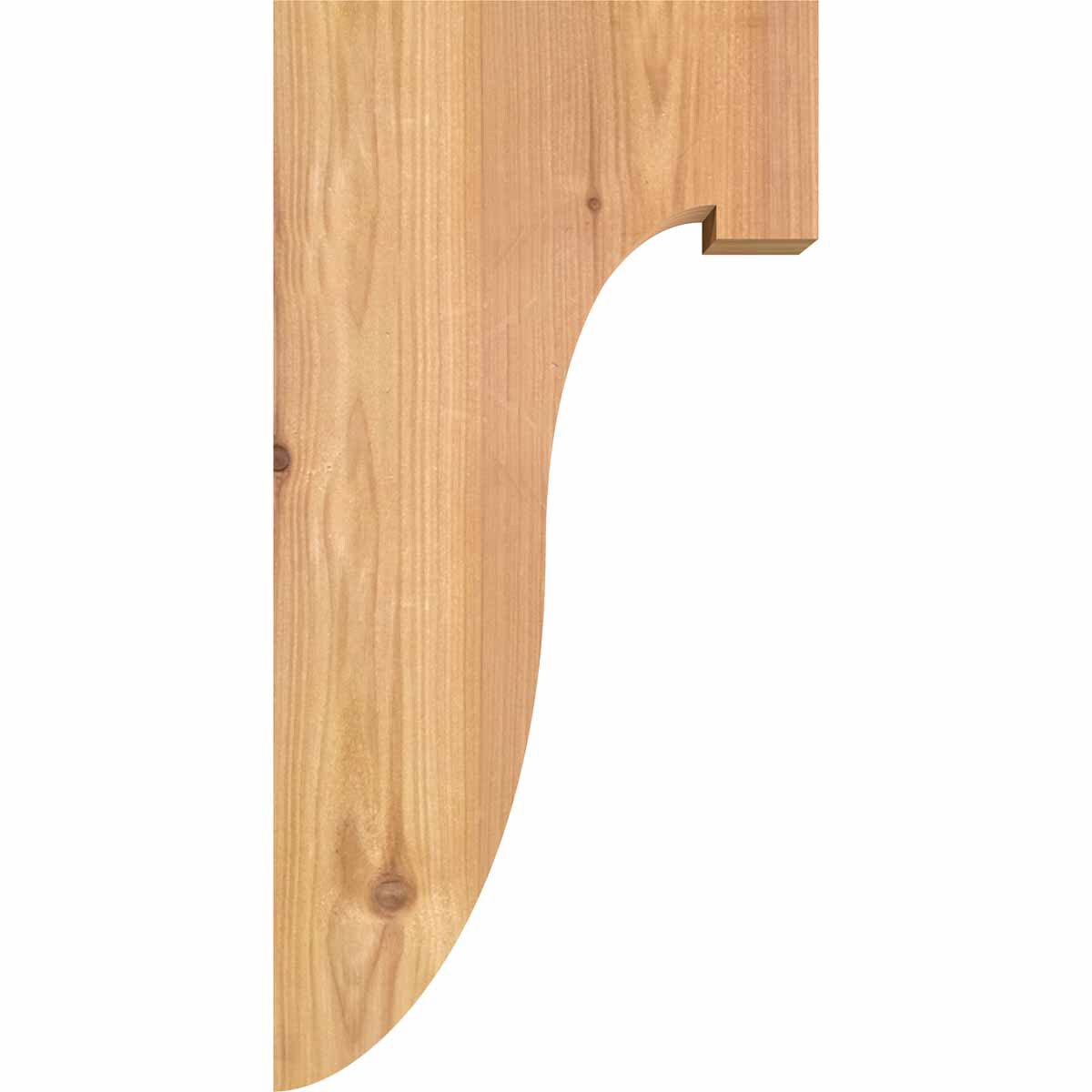 Ekena Millwork COR04X08X16DEL00SWR corbels - View #3