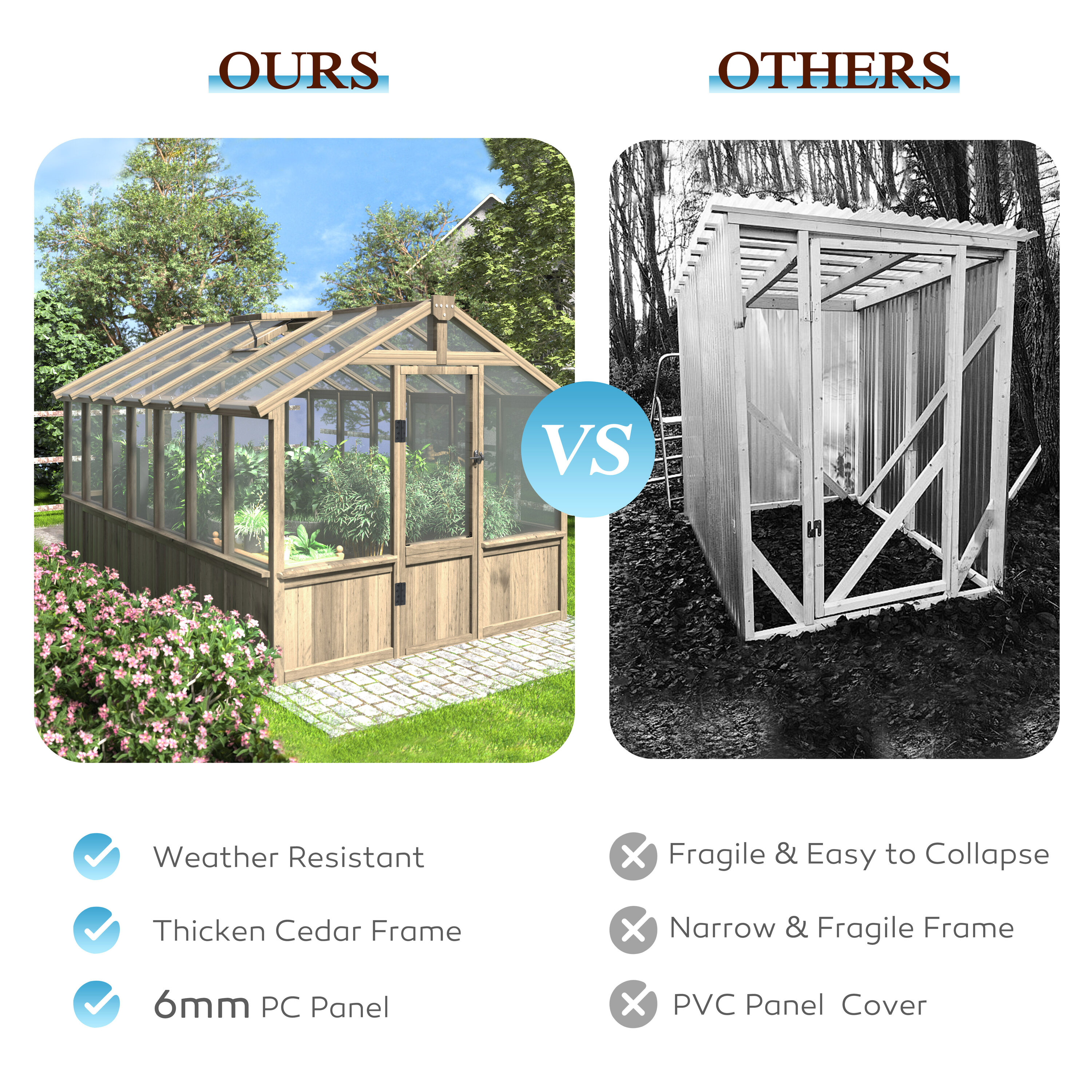 VEIKOUS PG0101-WD-53 greenhouses - View #7