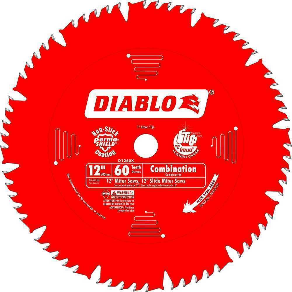 Freud D1260X 12 x 60 Tooth Combination Blade