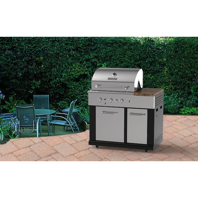 Gas Grill With 3 Burners At Lowes
