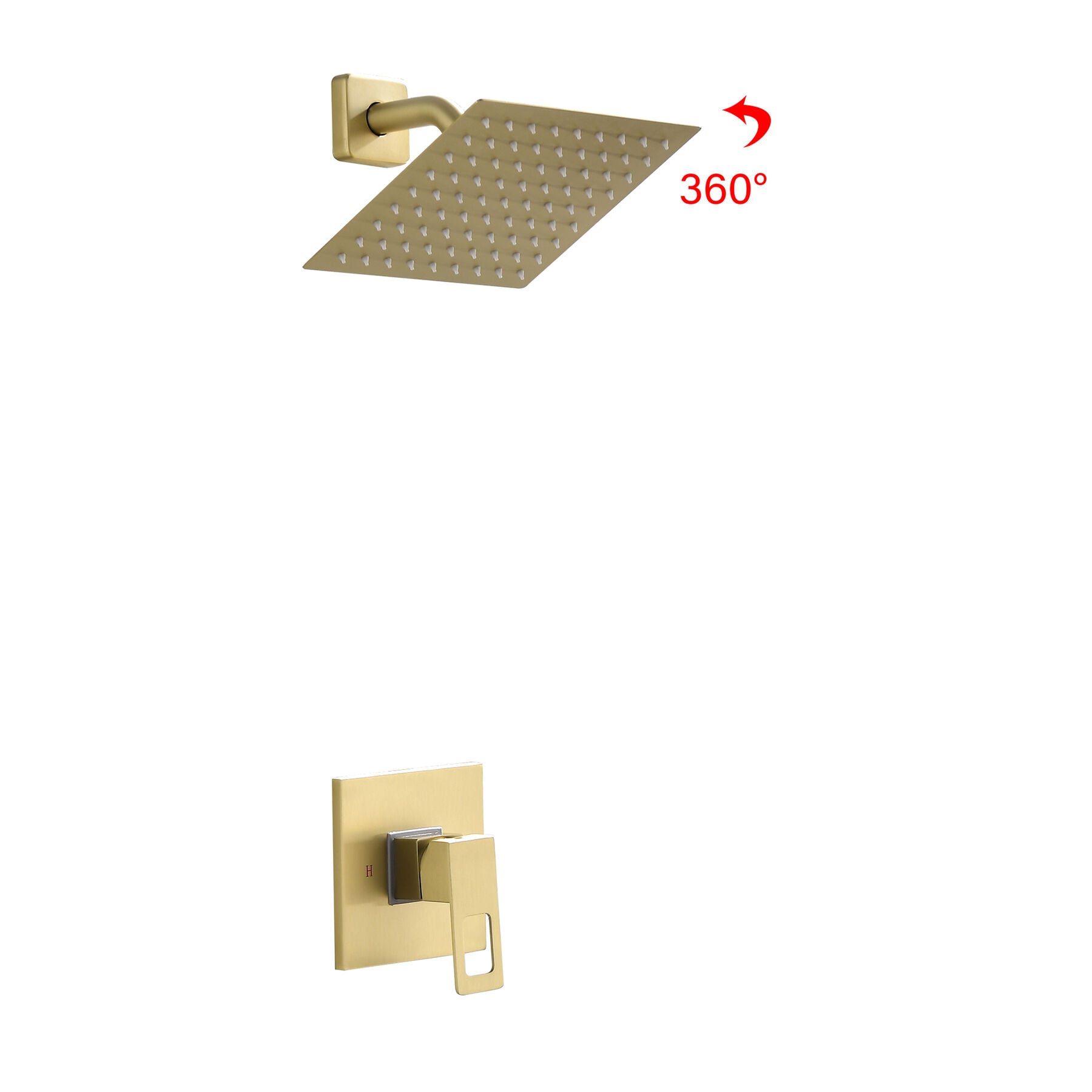 WELLFOR GASL281V80 Tub-Shower-Faucets - View #2