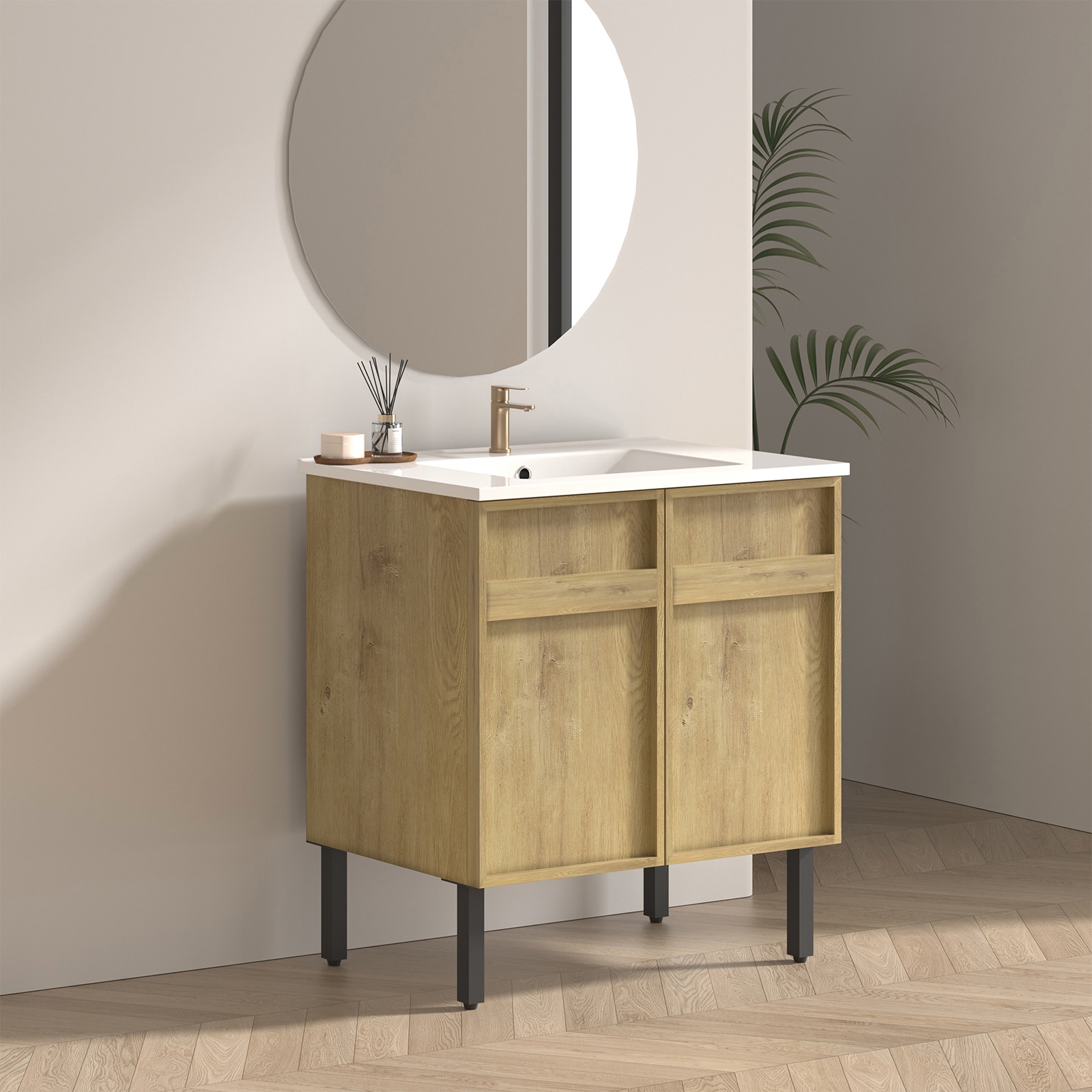 LUXEYARD DS-M-BAC07442 Bath-Vanity-Combo - View #3