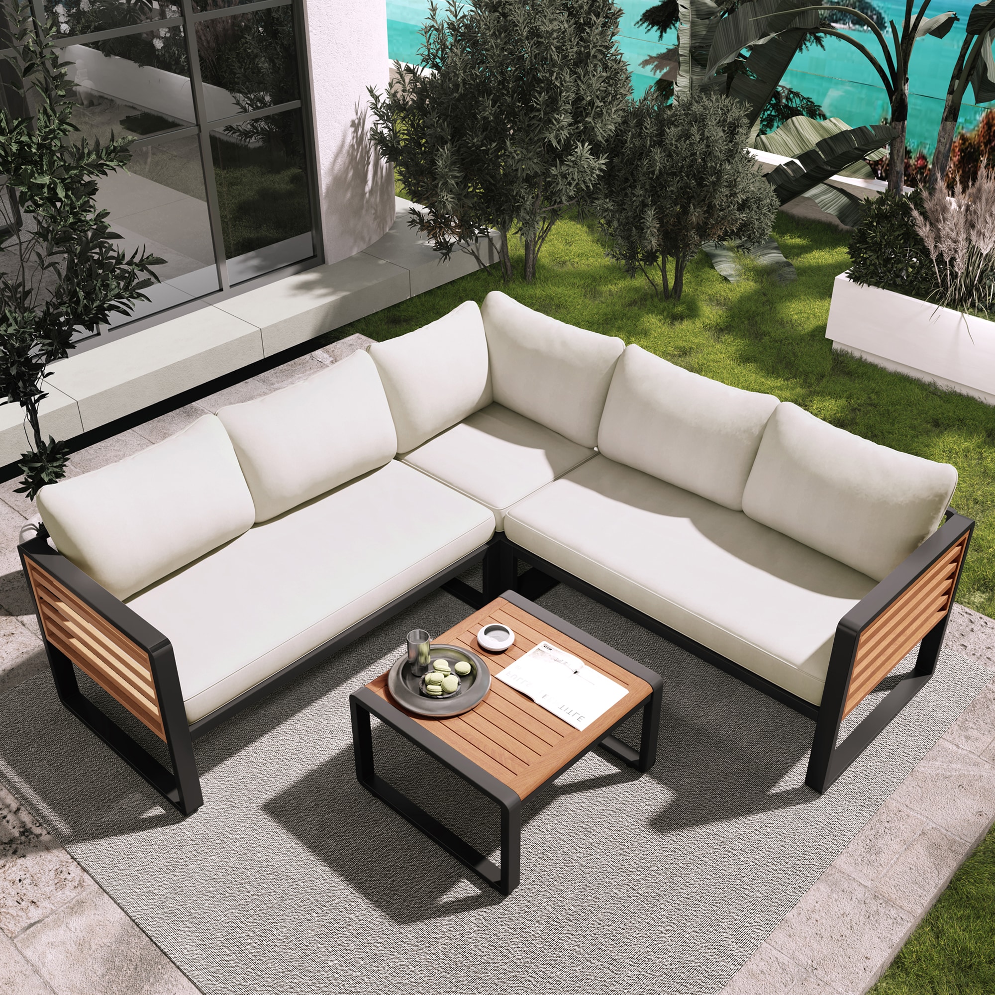 SINOFURN SYA300008BB Patio-Sofas-Daybeds - View #4